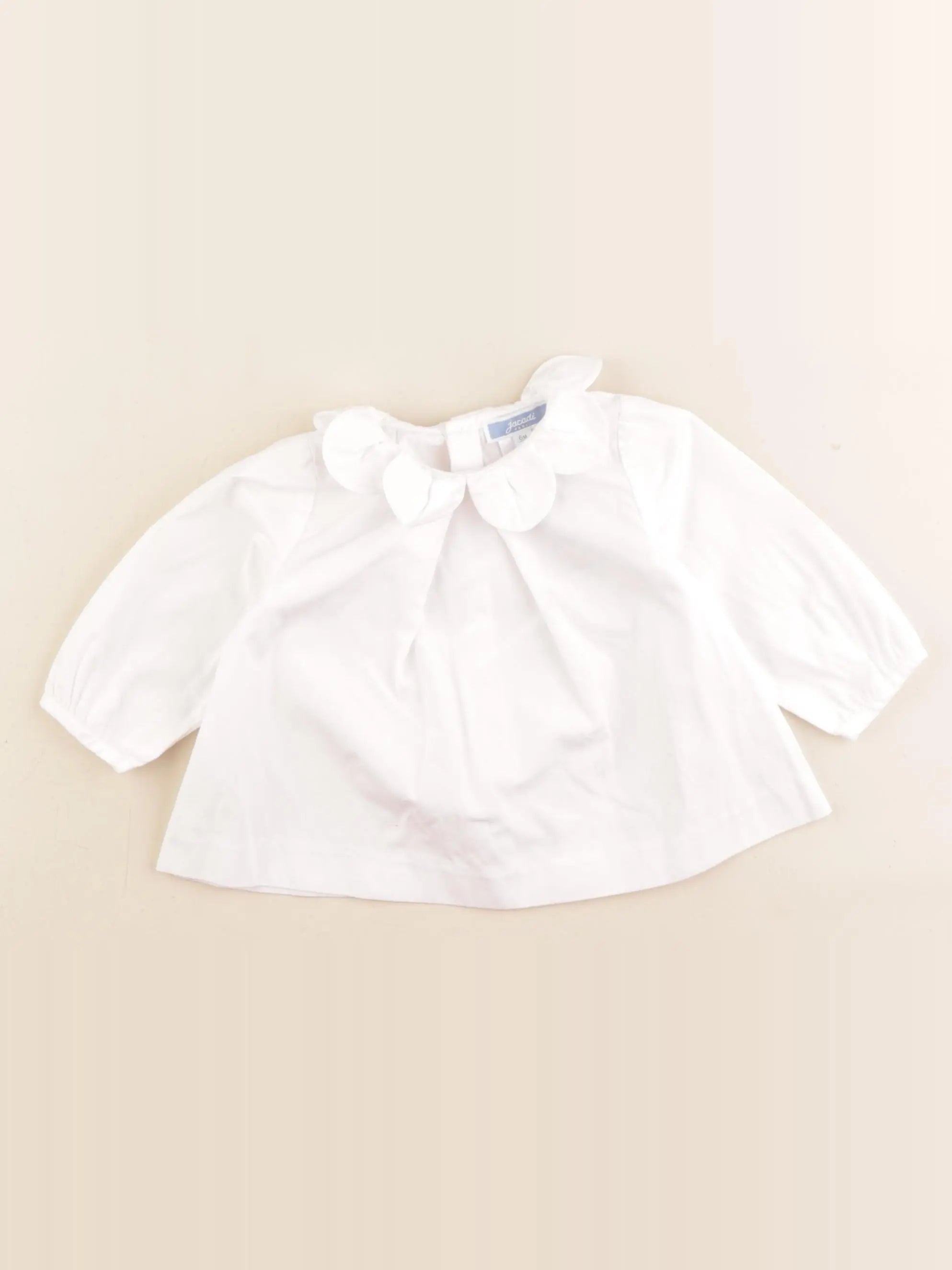 Jacadi - blouse blanc - 6 mois