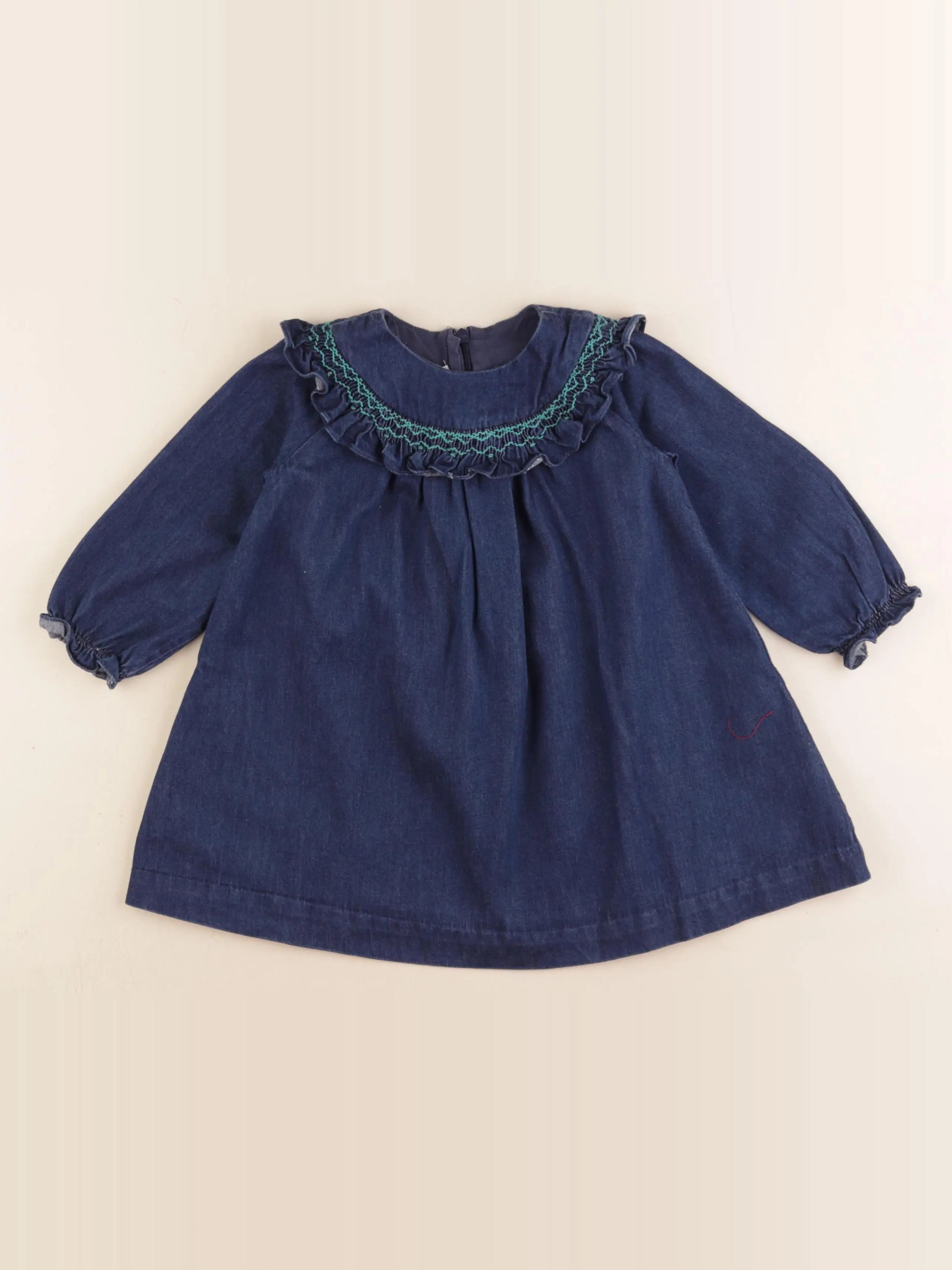 Jacadi - robe bleu - 24 mois