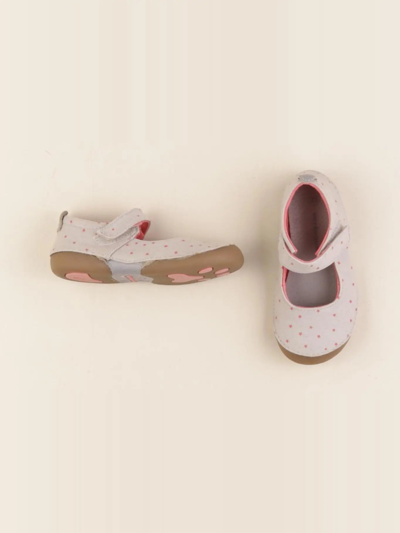 Vertbaudet - chaussons gris - pointure 25