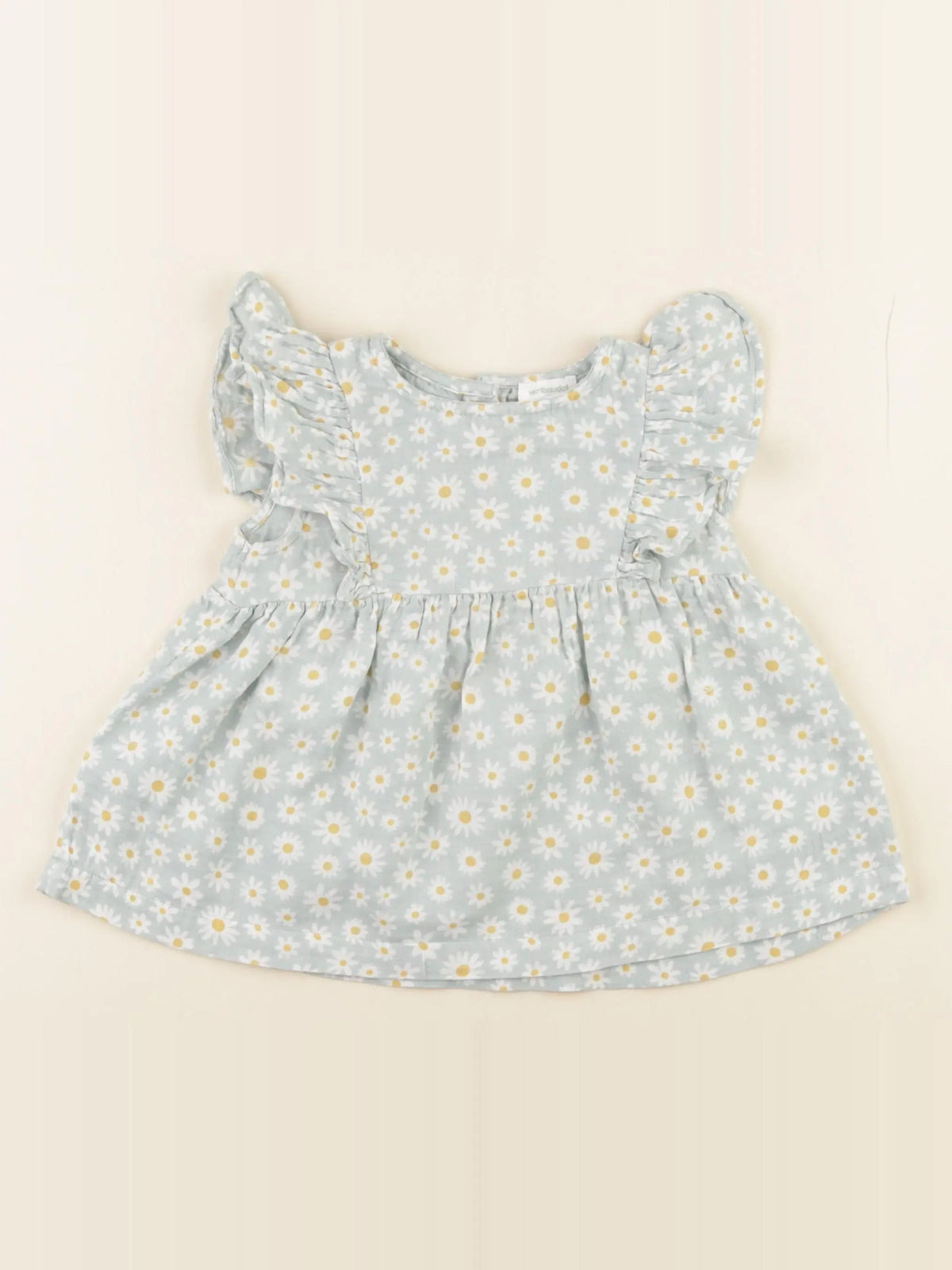 Vertbaudet - blouse bleu - 18 mois