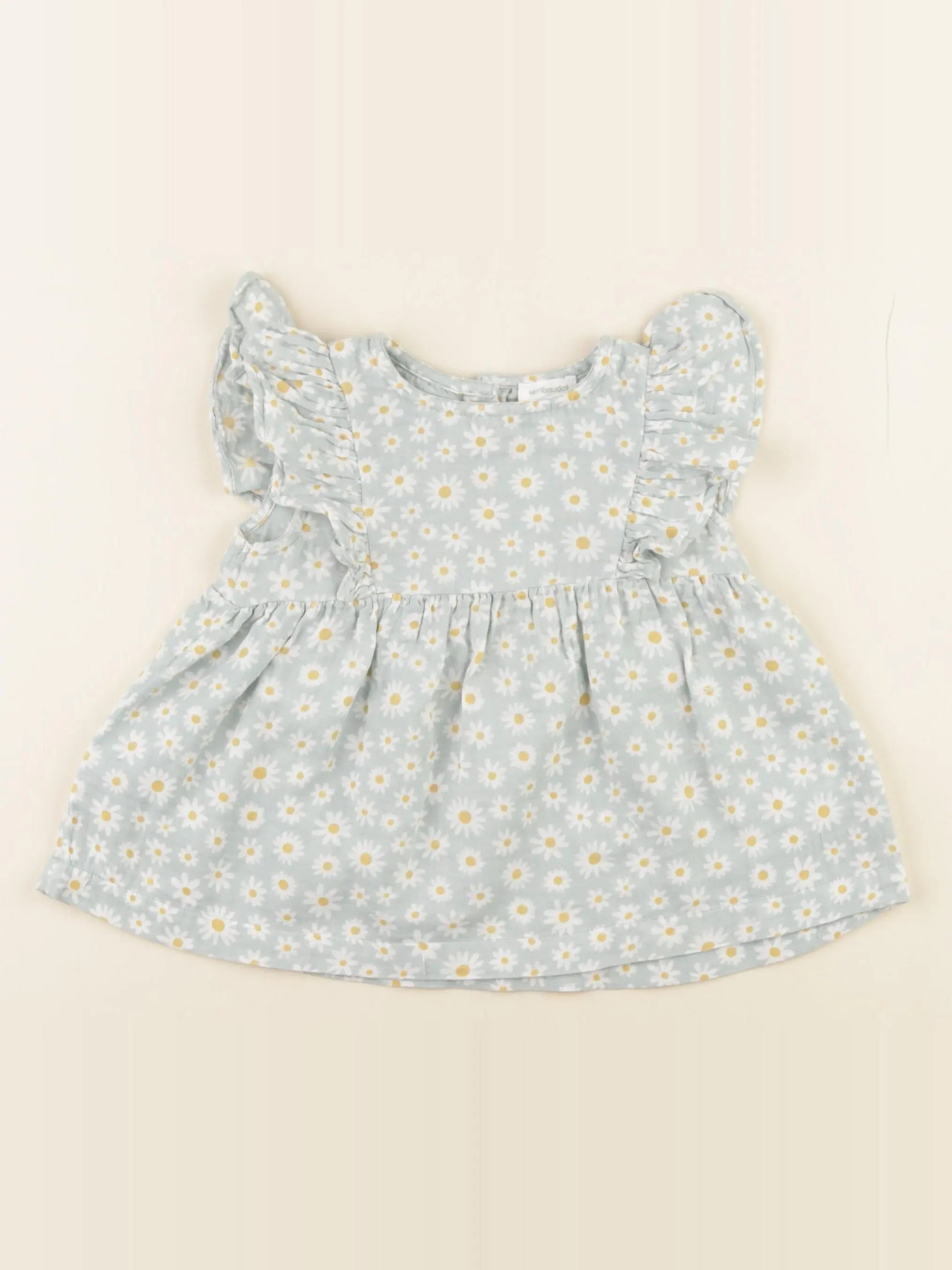 Vertbaudet - blouse bleu - 18 mois