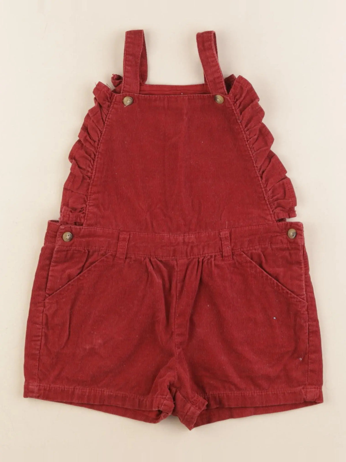 Boutchou - salopette rouge - 24 mois