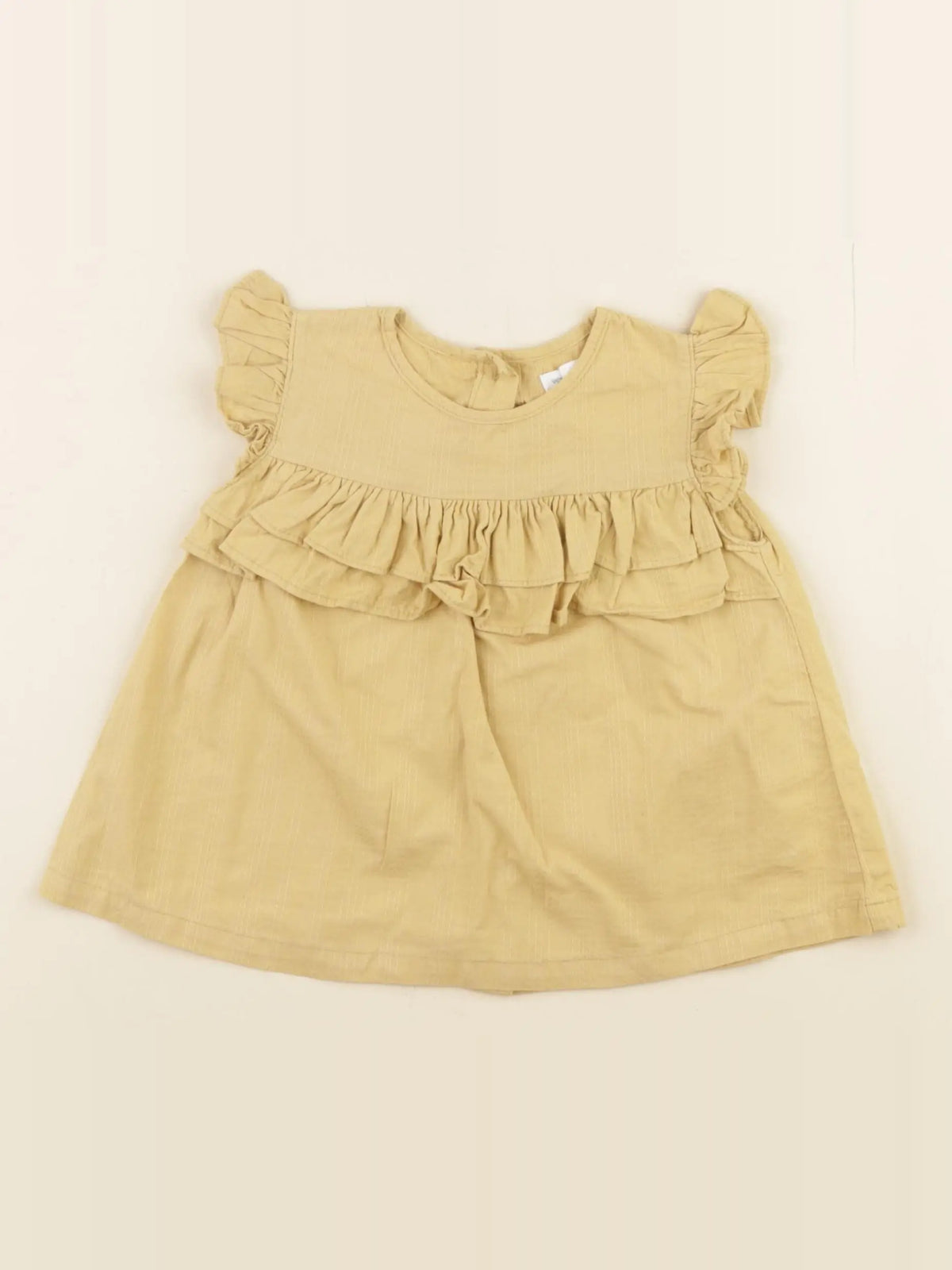 Vertbaudet - blouse jaune - 18 mois