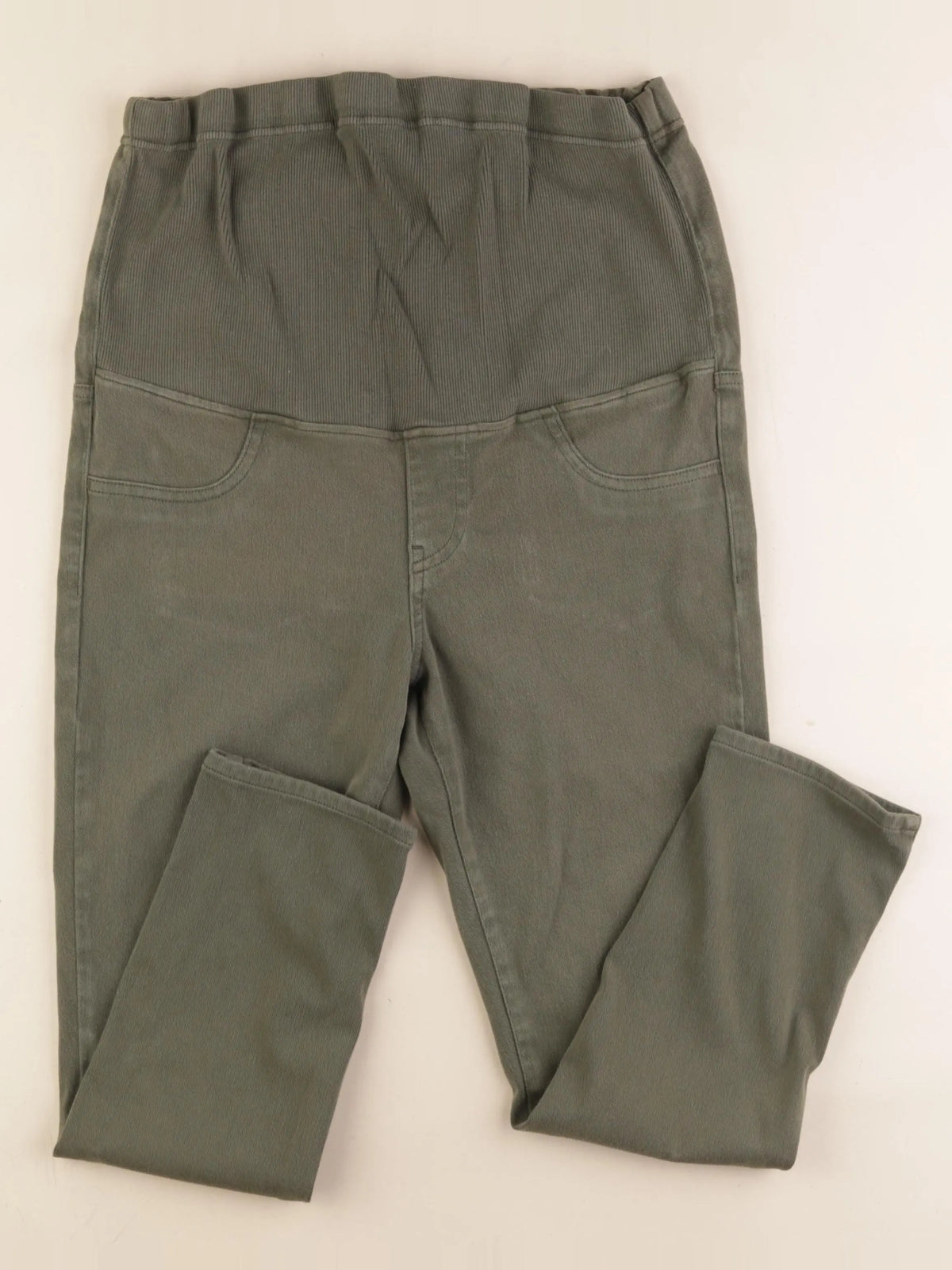 Uniqlo maternité - jogging grossesse vert - m