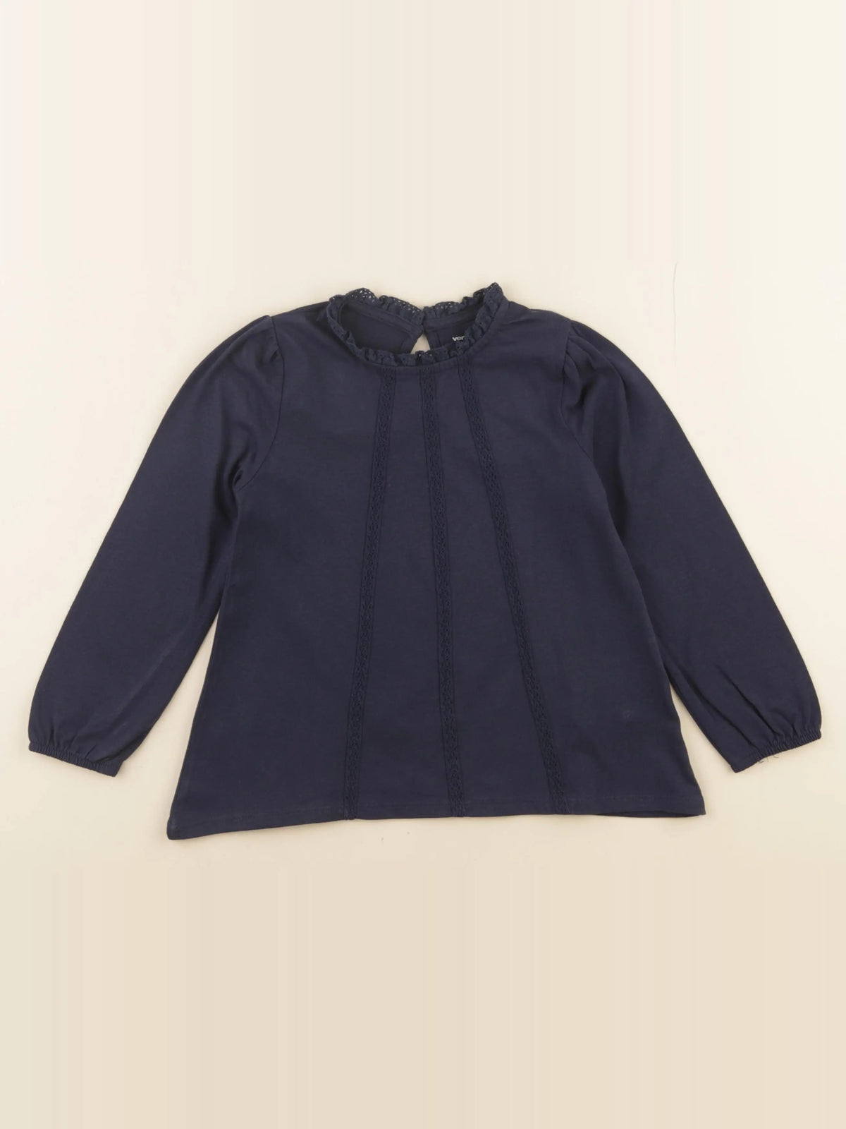 Vertbaudet - tee-shirt bleu - 5 ans