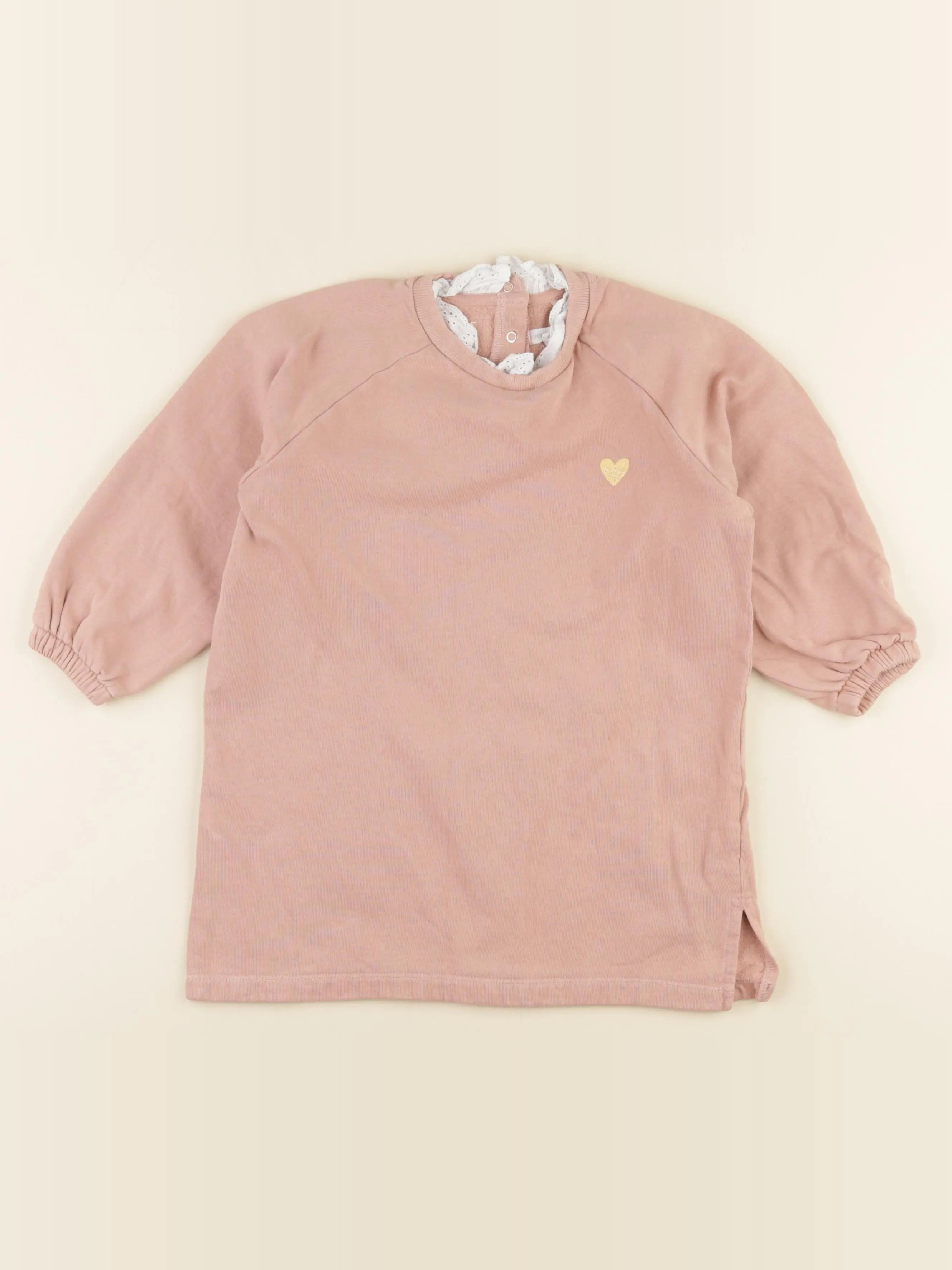 Vertbaudet - robe rose - 6 ans