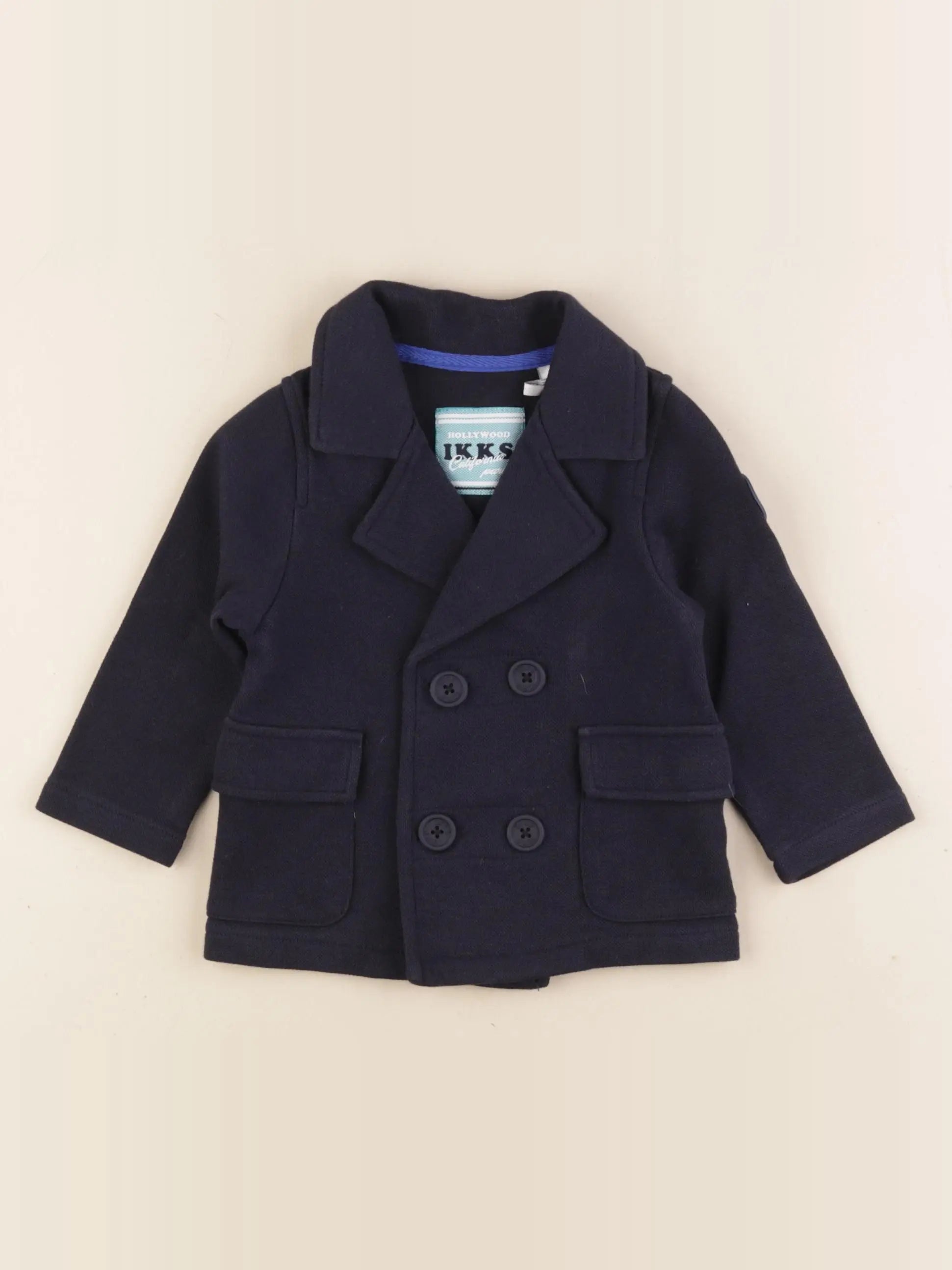 IKKS - veste bleu - 12 mois