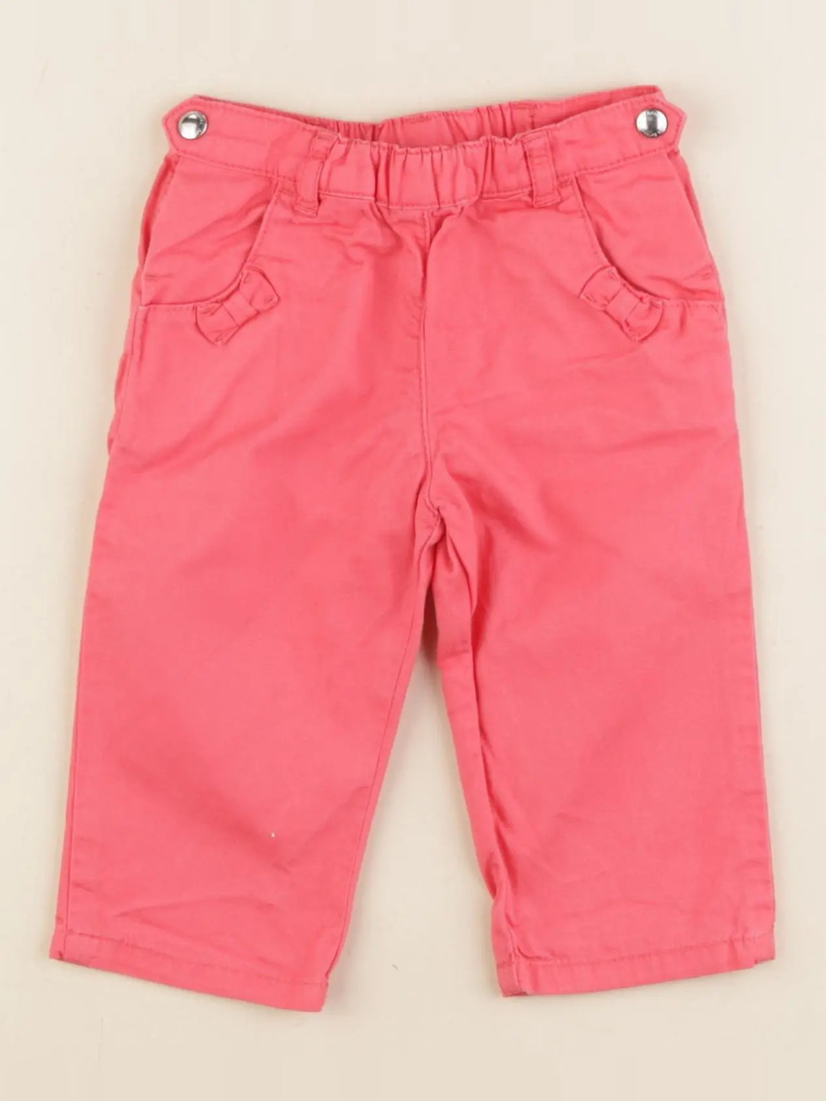 Petit Bateau - pantalon rose - 6 mois