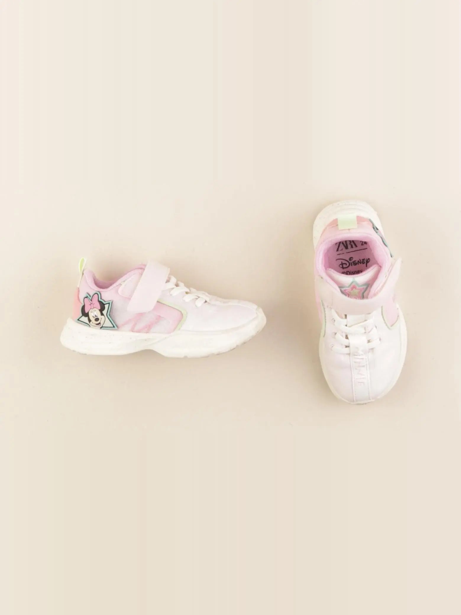 Zara - baskets rose - pointure 24
