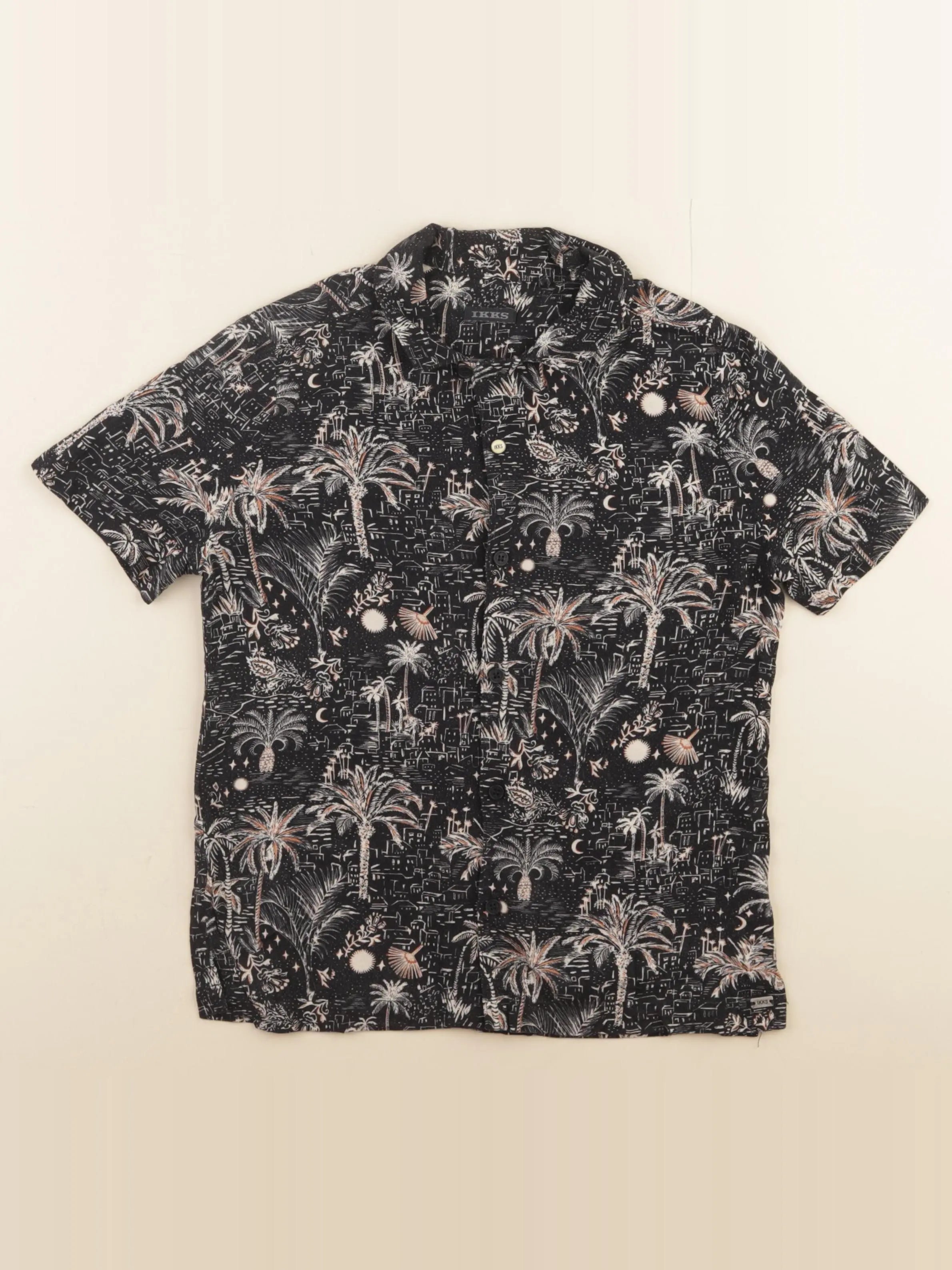 IKKS - chemise noir - 8 ans