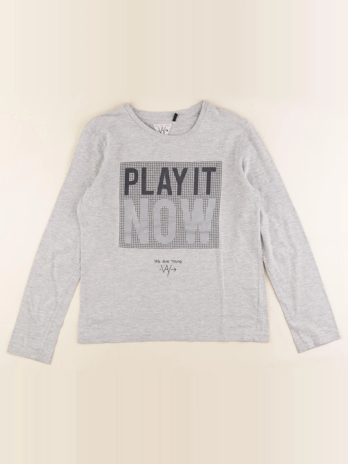 IKKS - tee-shirt gris - 12 ans