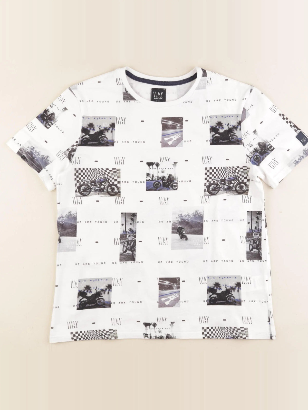 IKKS - tee-shirt blanc - 14 ans