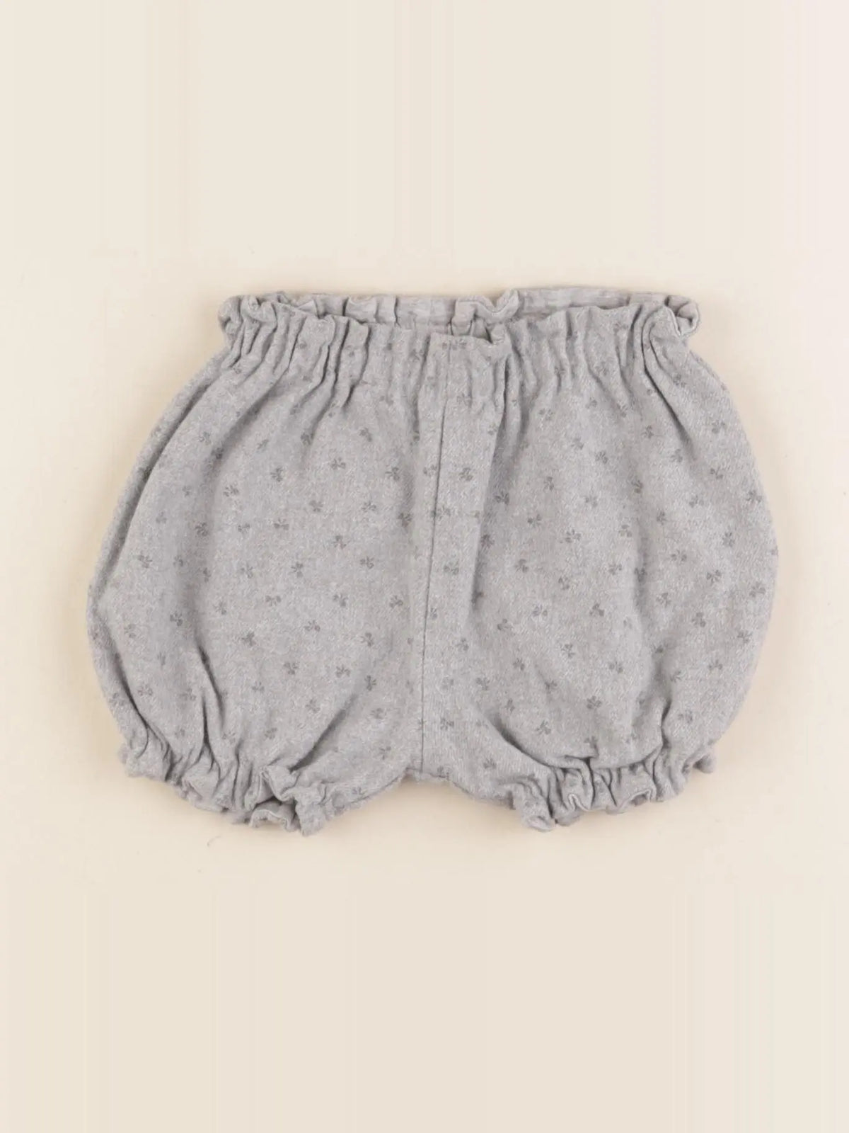 Natalys - bloomer gris - 3 mois