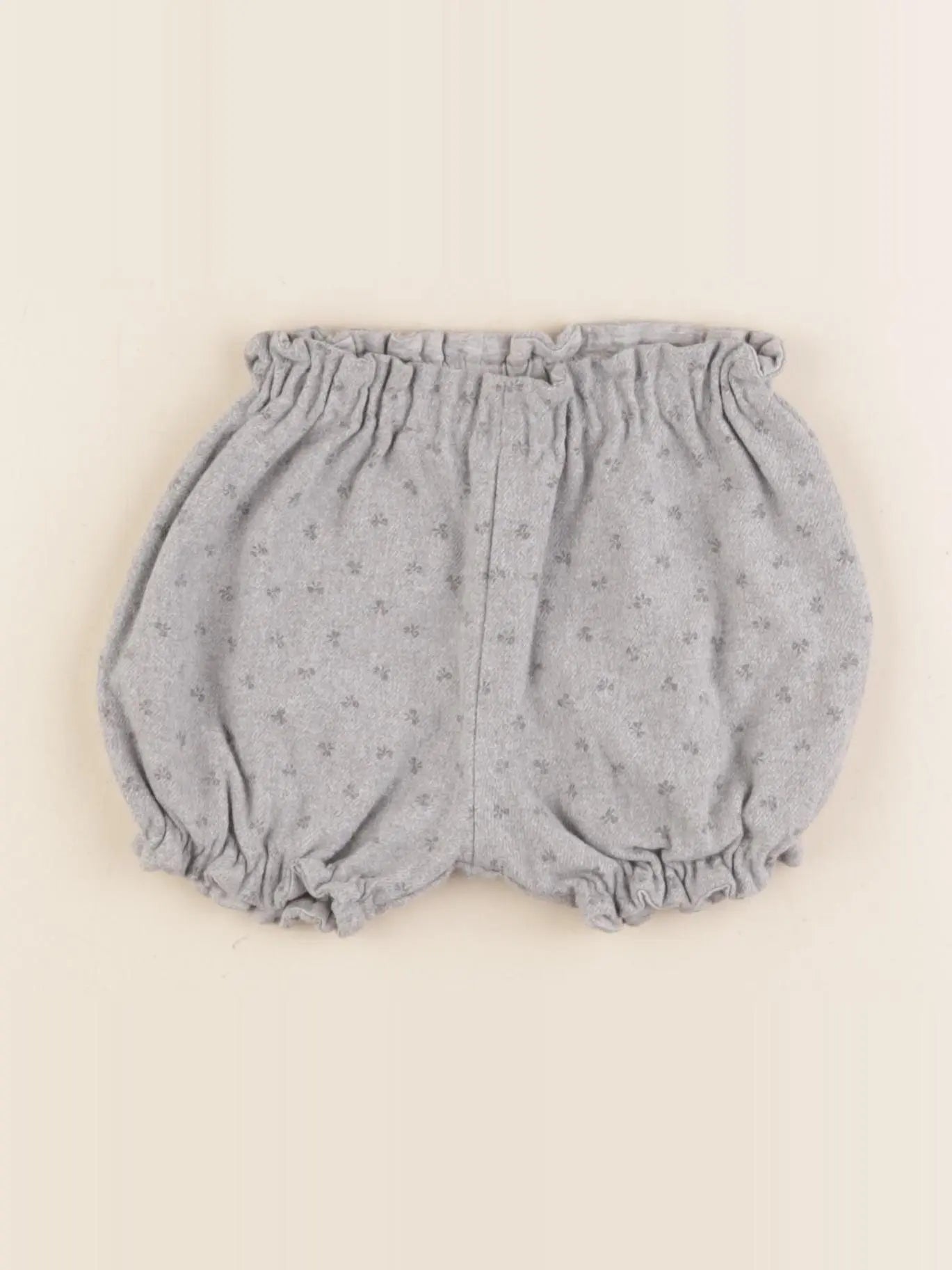 Natalys - bloomer gris - 3 mois