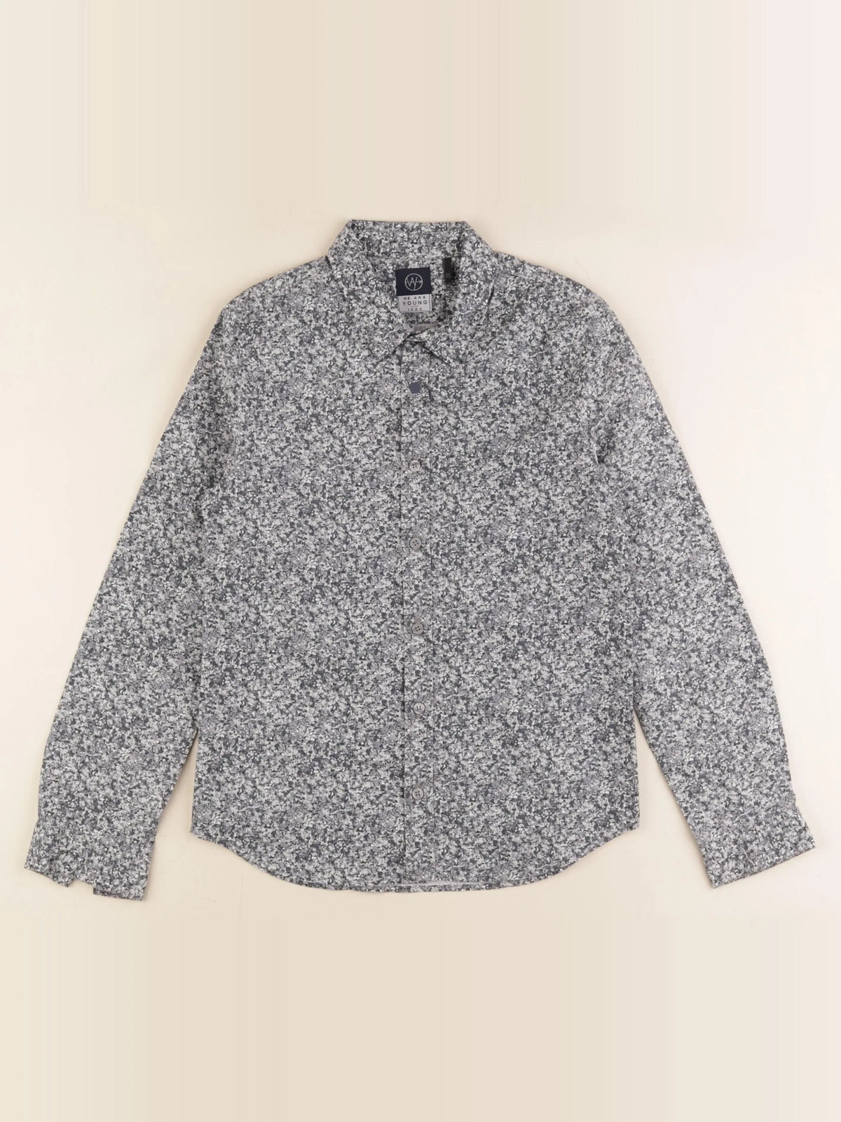 IKKS - chemise bleu - 10 ans