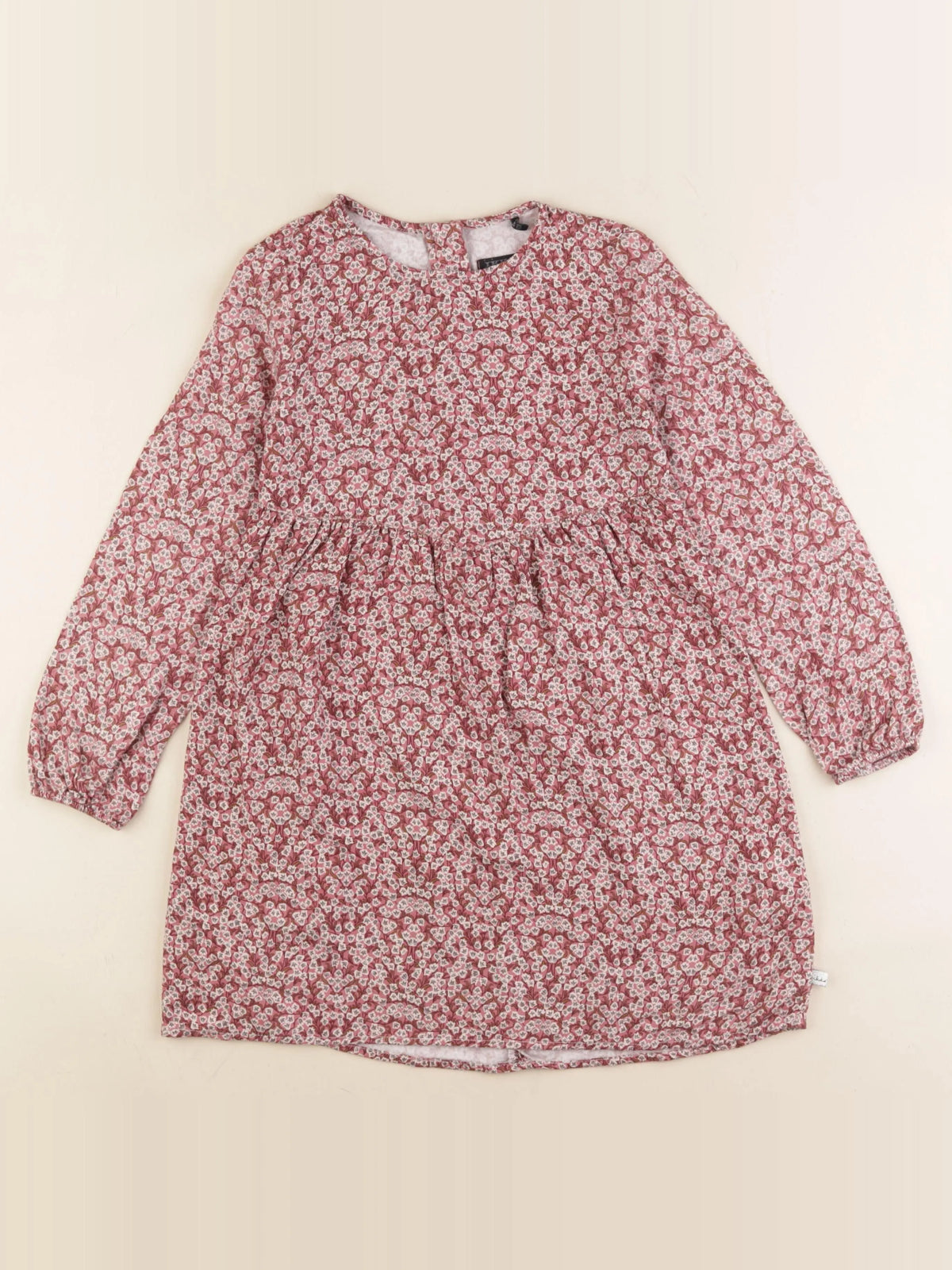 IKKS - robe rose - 8 ans
