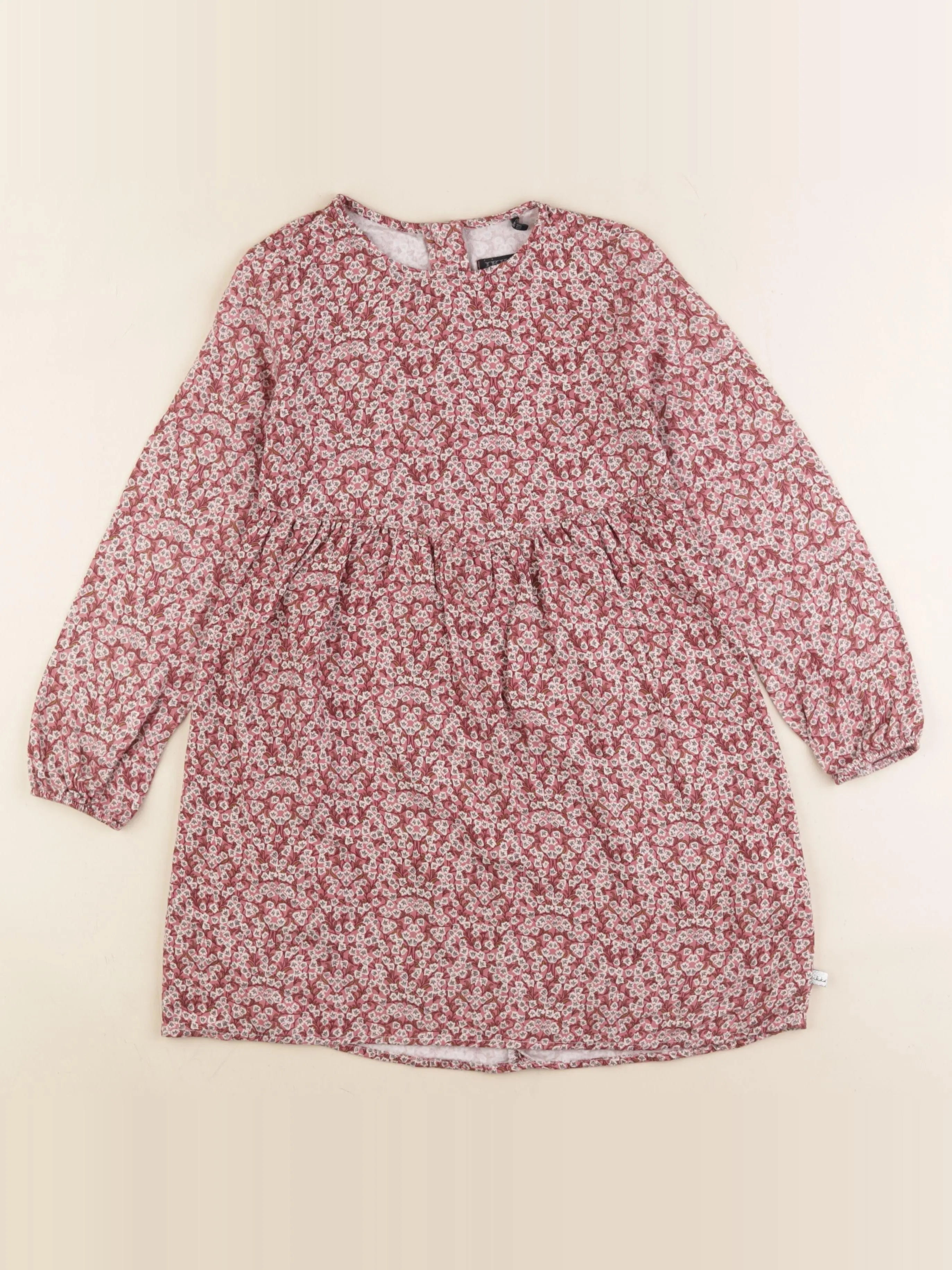 IKKS - robe rose - 8 ans