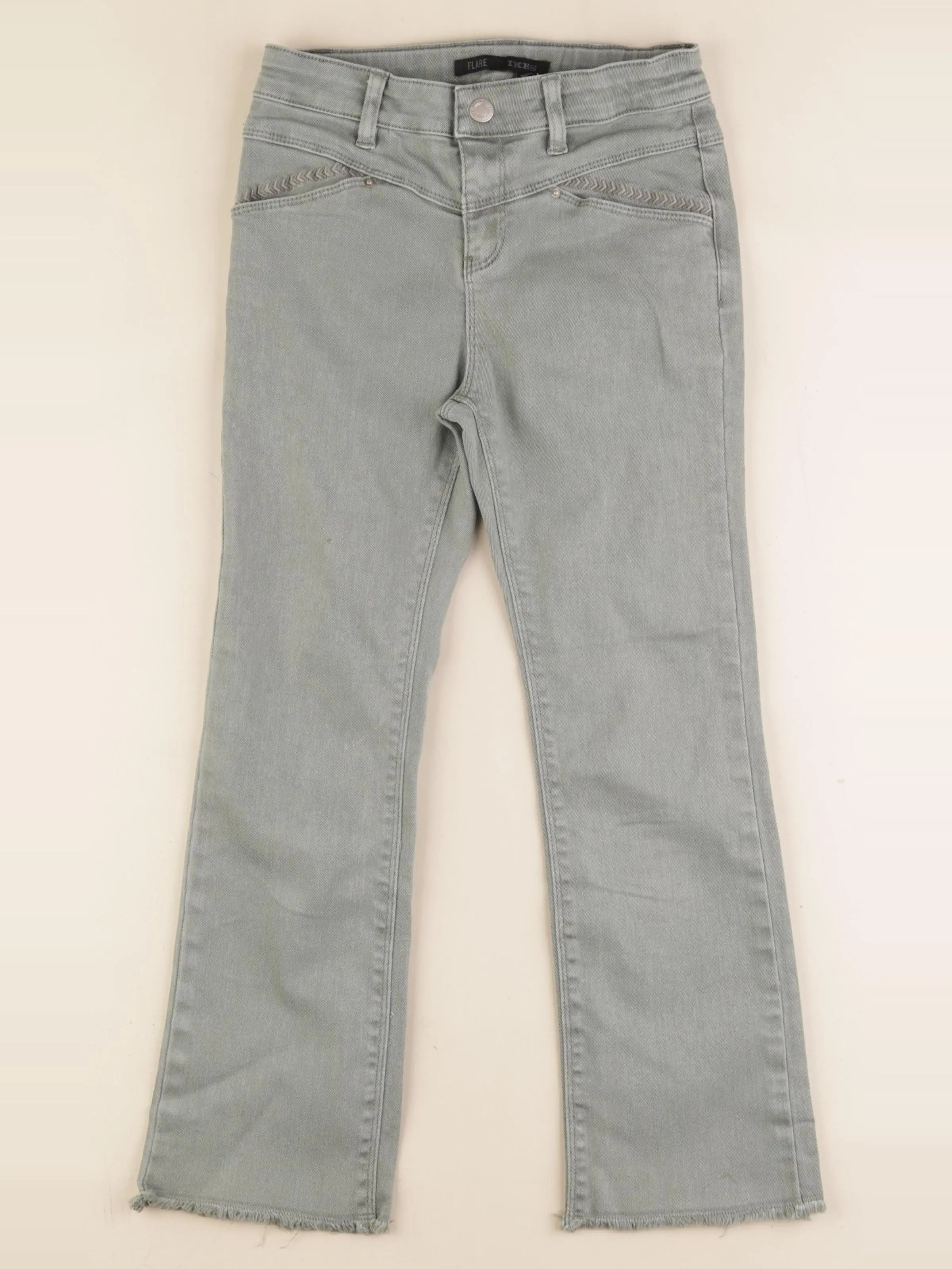 IKKS - jean vert - 10 ans