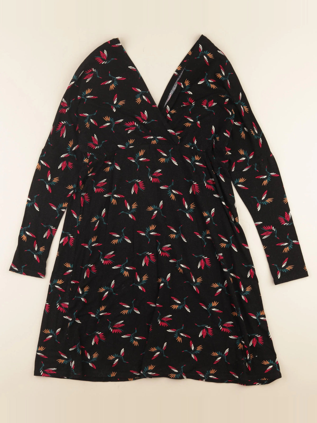 Envie de fraise - robe grossesse noir, rose - 36 à 38