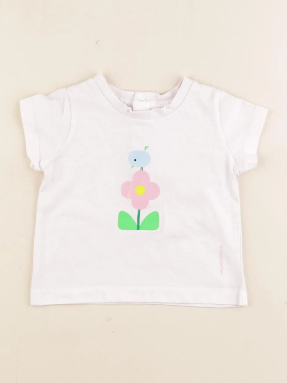 Jacadi - tee-shirt rose - 6 mois