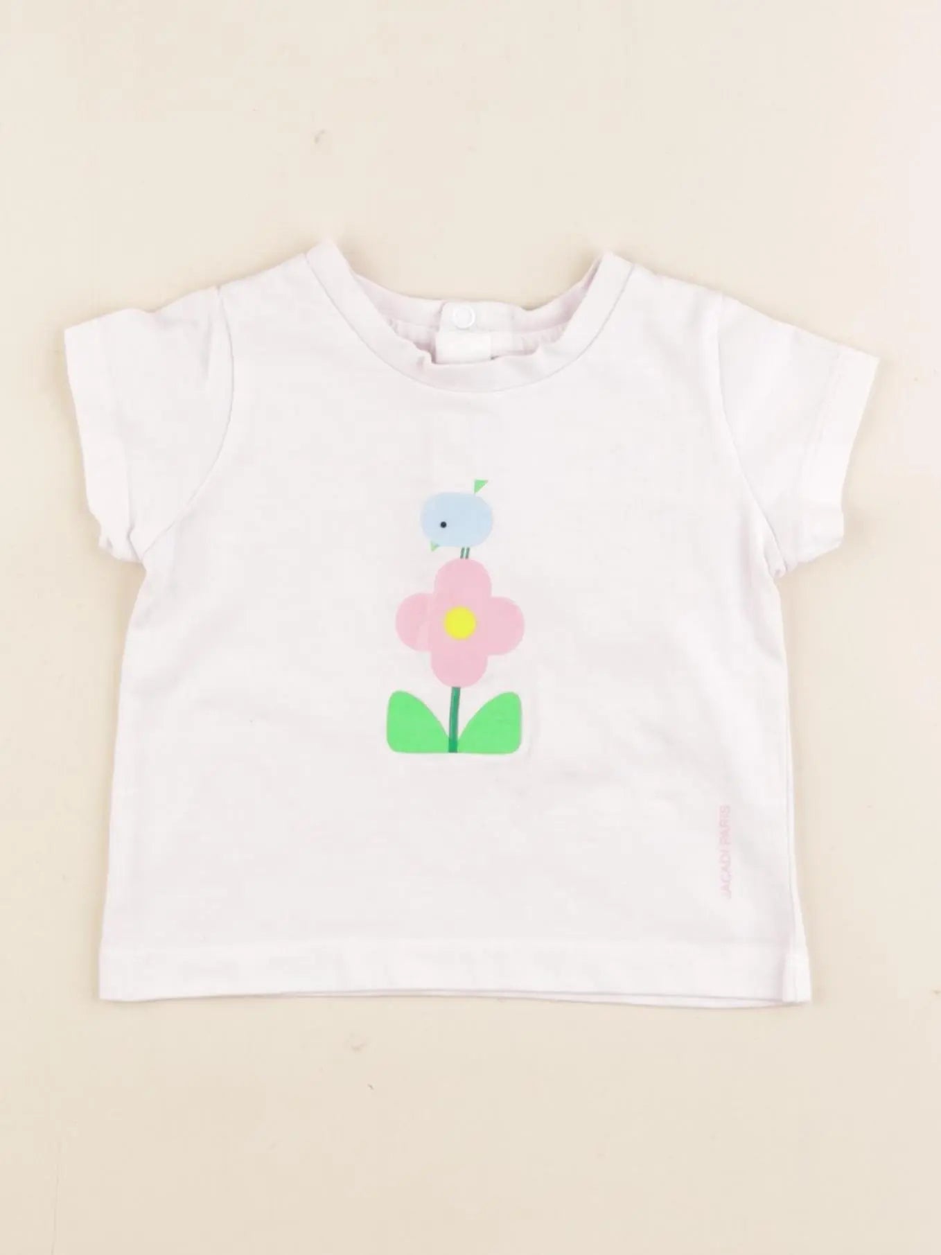 Jacadi - tee-shirt rose - 6 mois