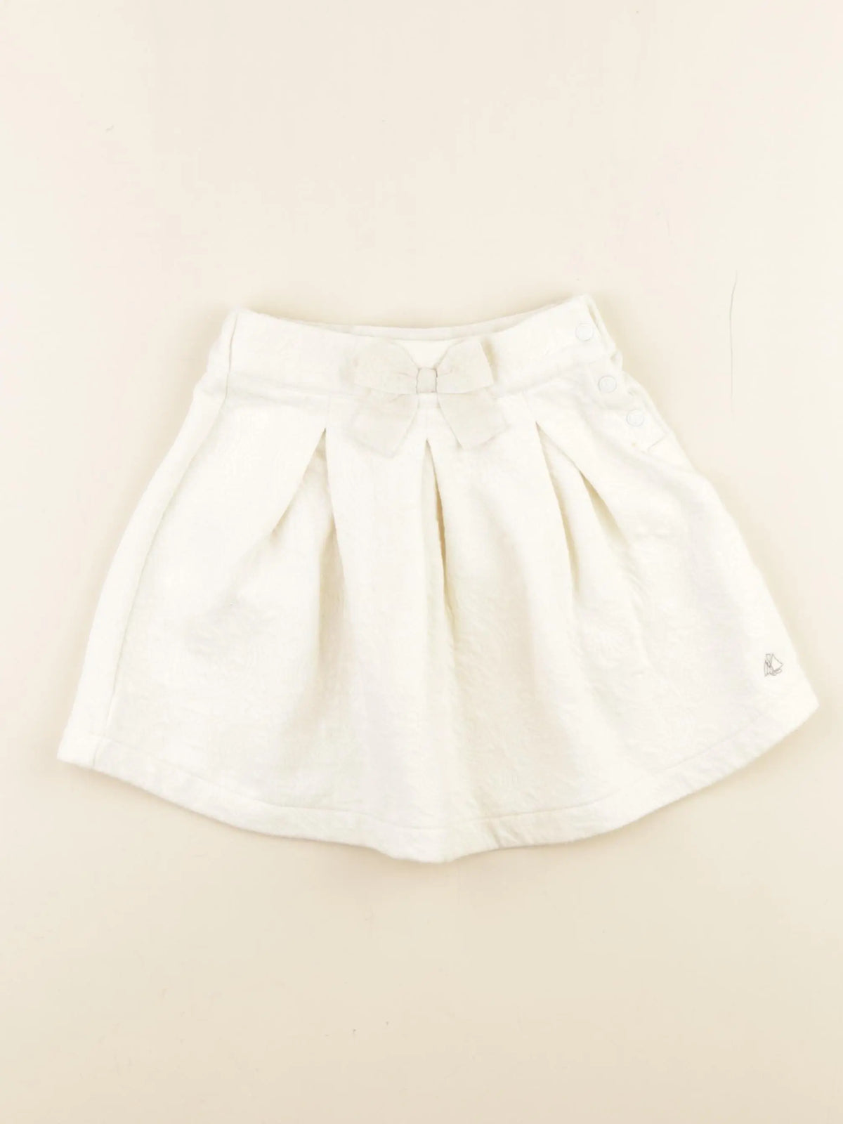 Petit Bateau - jupe beige, or - 4 ans