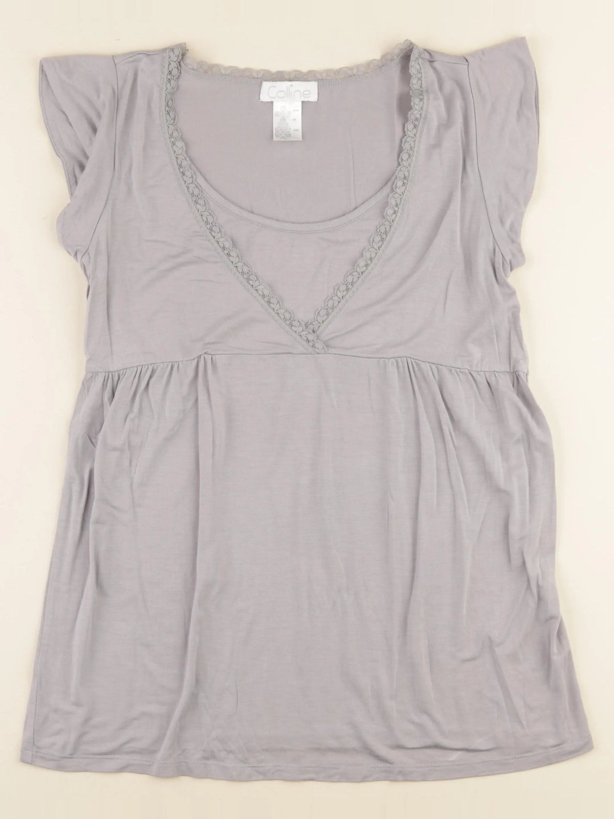 Vertbaudet - tee-shirt grossesse gris - 34 à 36