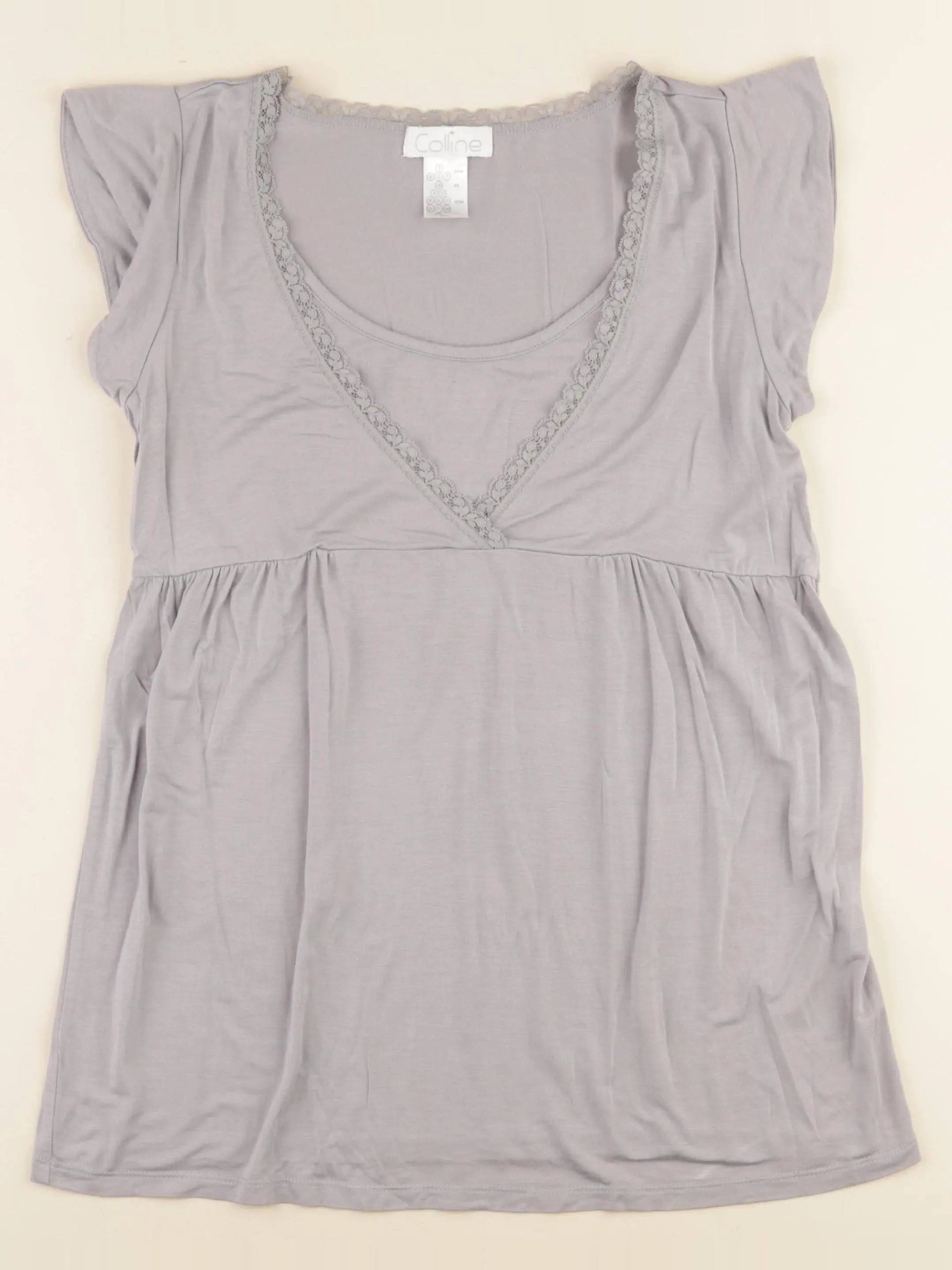 Vertbaudet - tee-shirt grossesse gris - 34 à 36