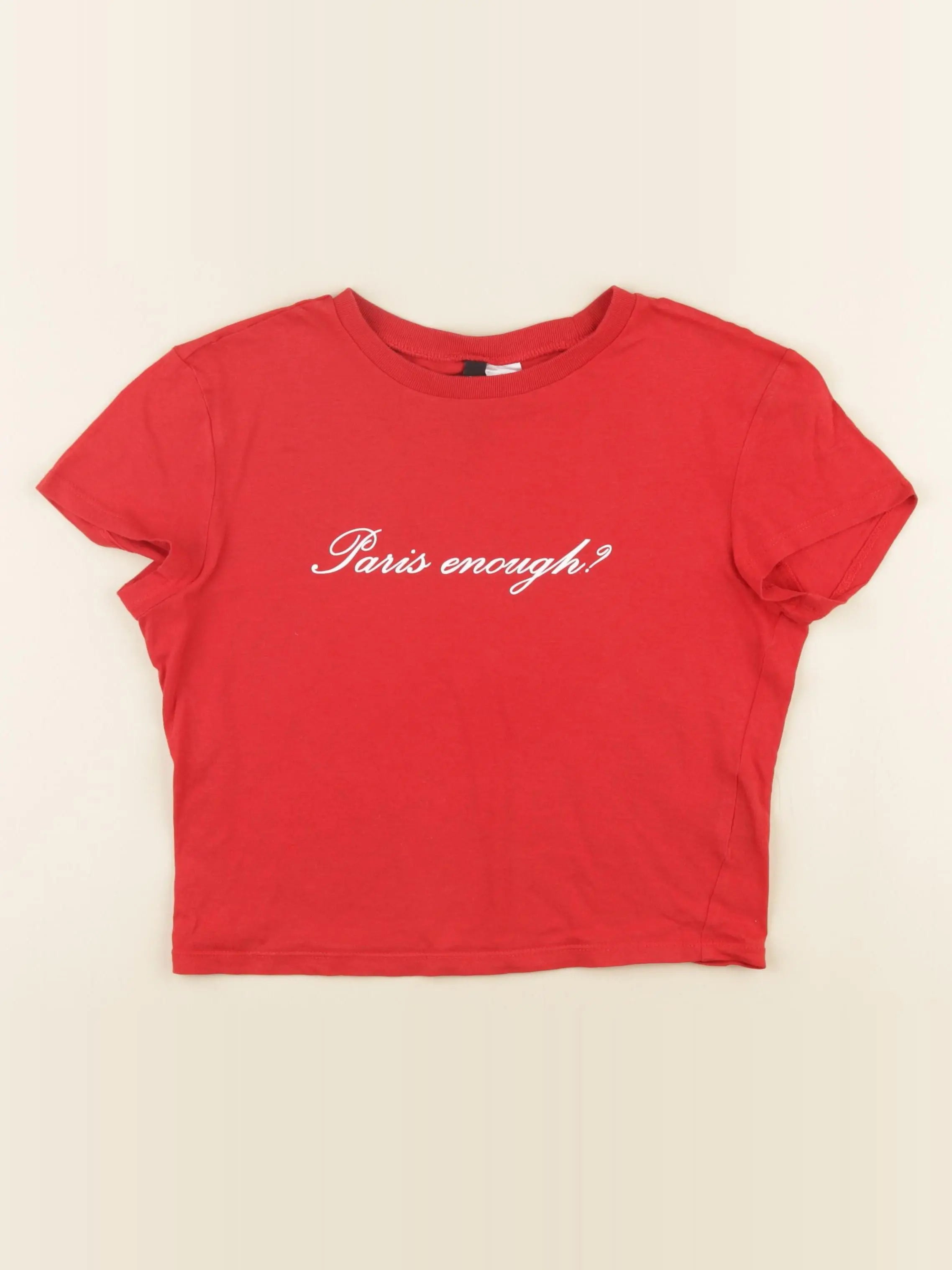 H&M - tee-shirt rouge - 14 ans