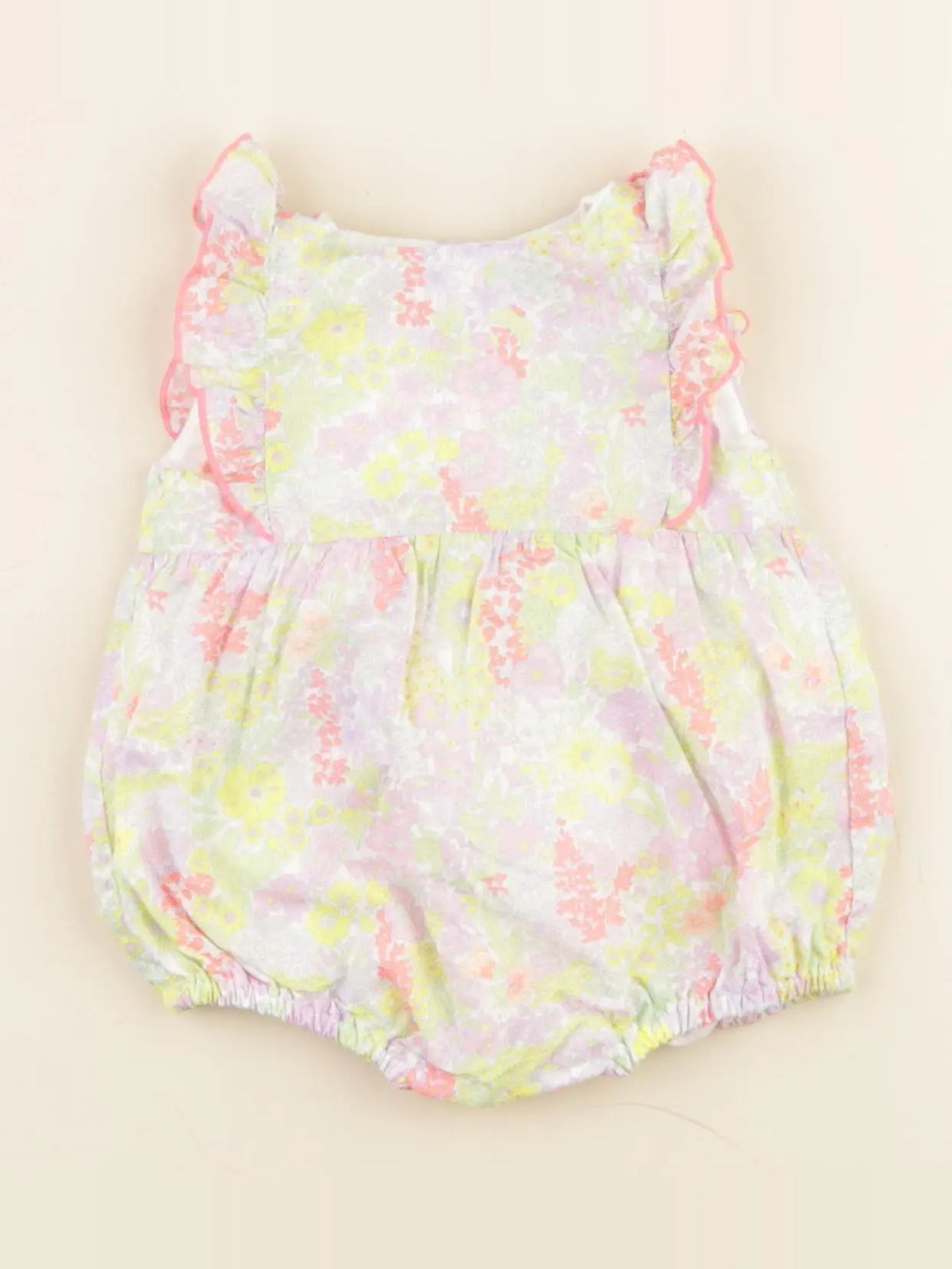 Jacadi - combinaison liberty multicolore - 3 mois