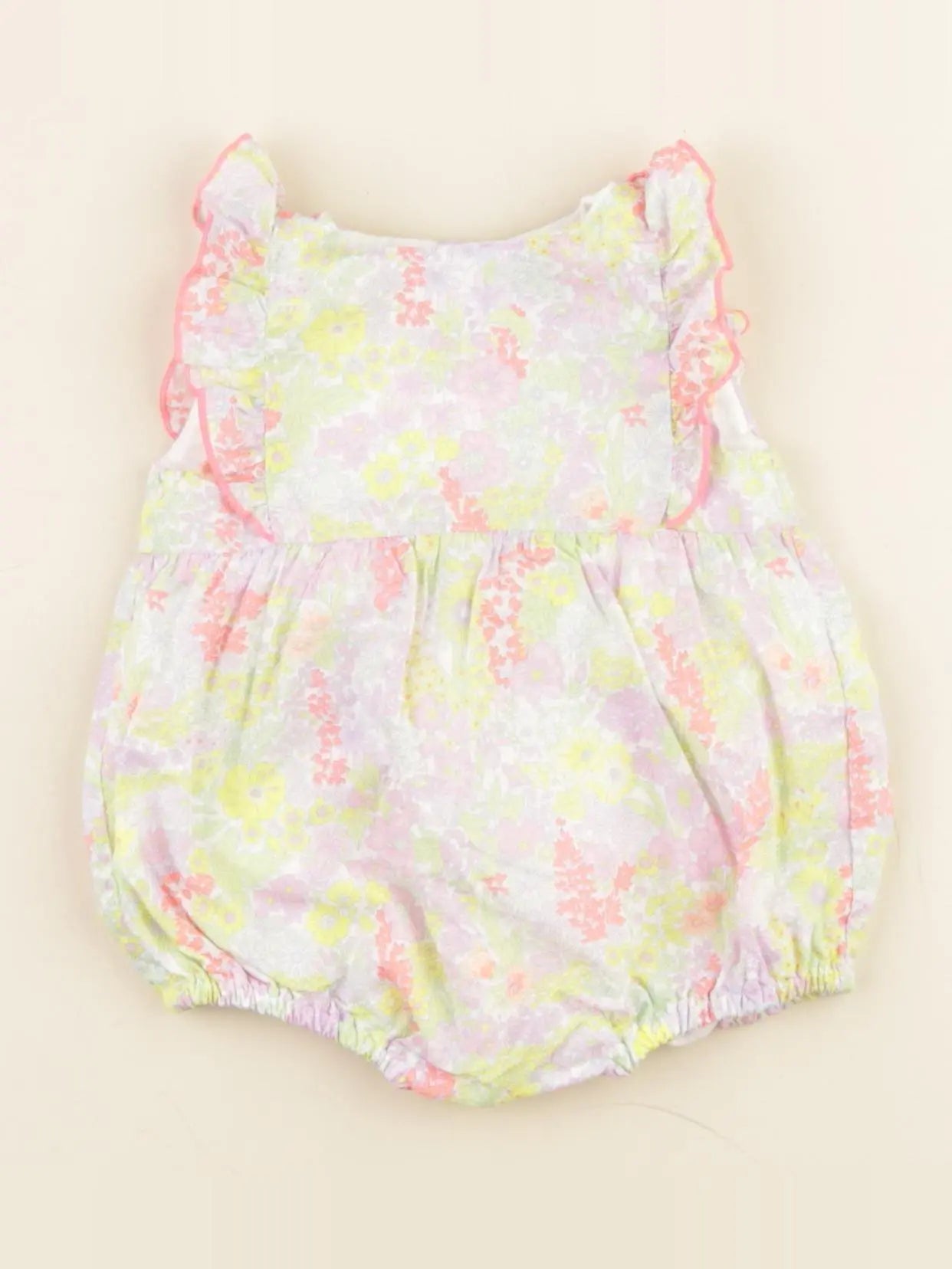 Jacadi - combinaison liberty multicolore - 3 mois