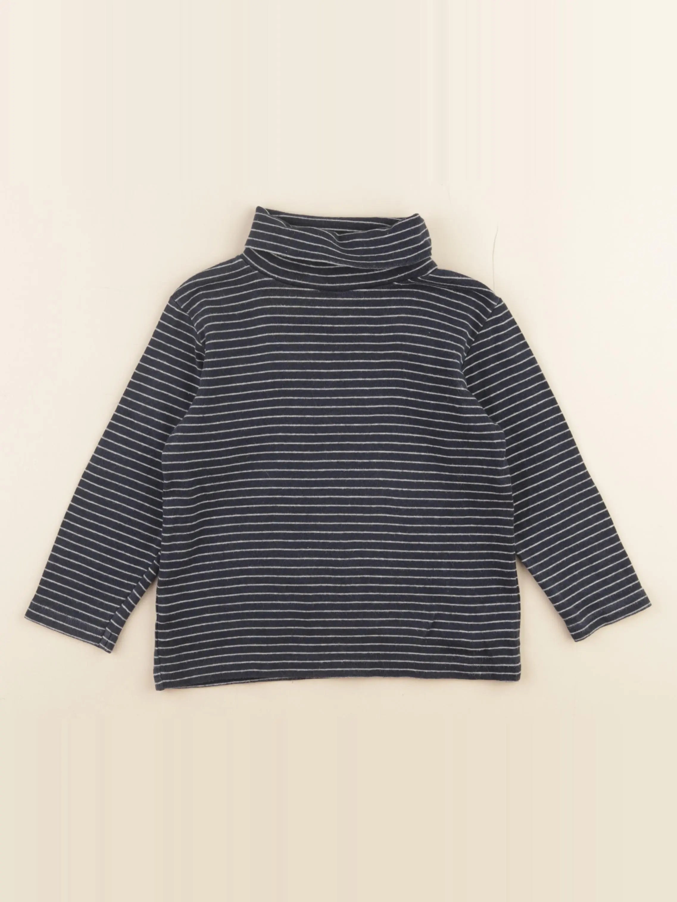 Vertbaudet - sous-pull bleu - 4 ans