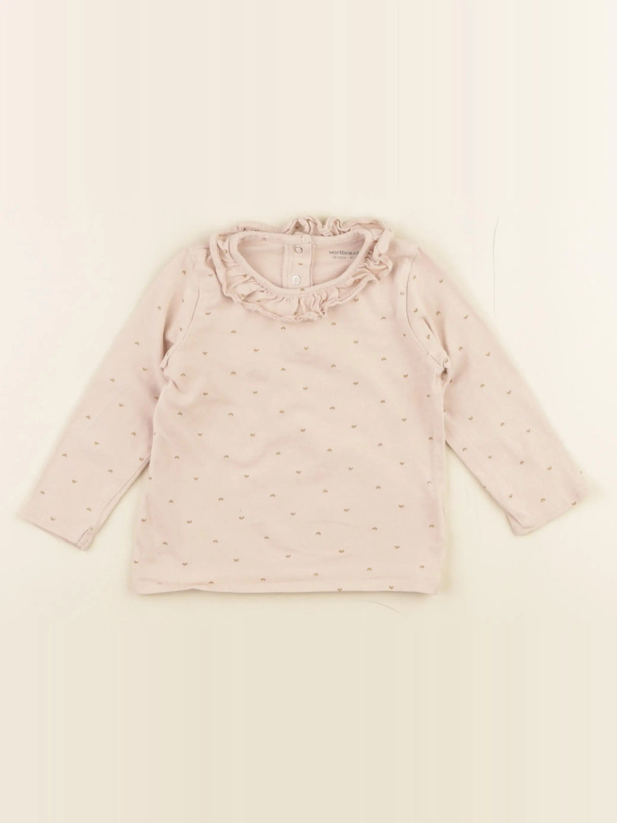 Vertbaudet - tee-shirt rose - 18 mois