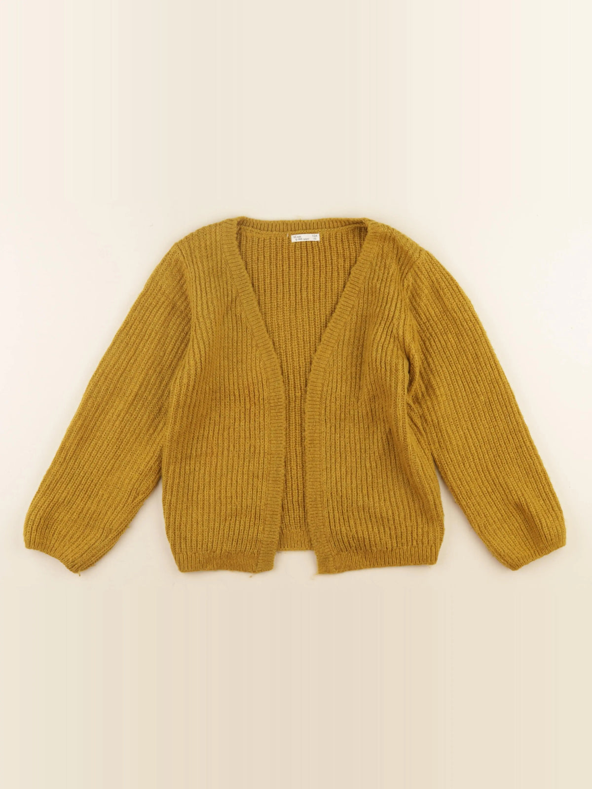 Little Cigogne - gilet jaune - 10 ans