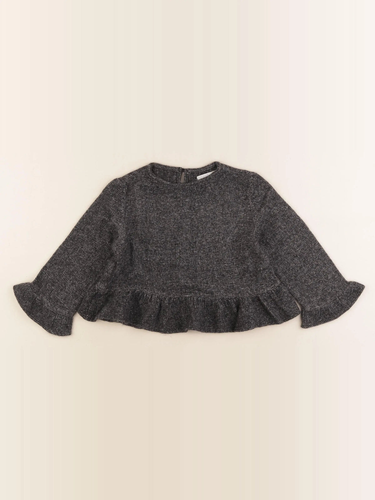 Zara - pull gris - 5/6 ans