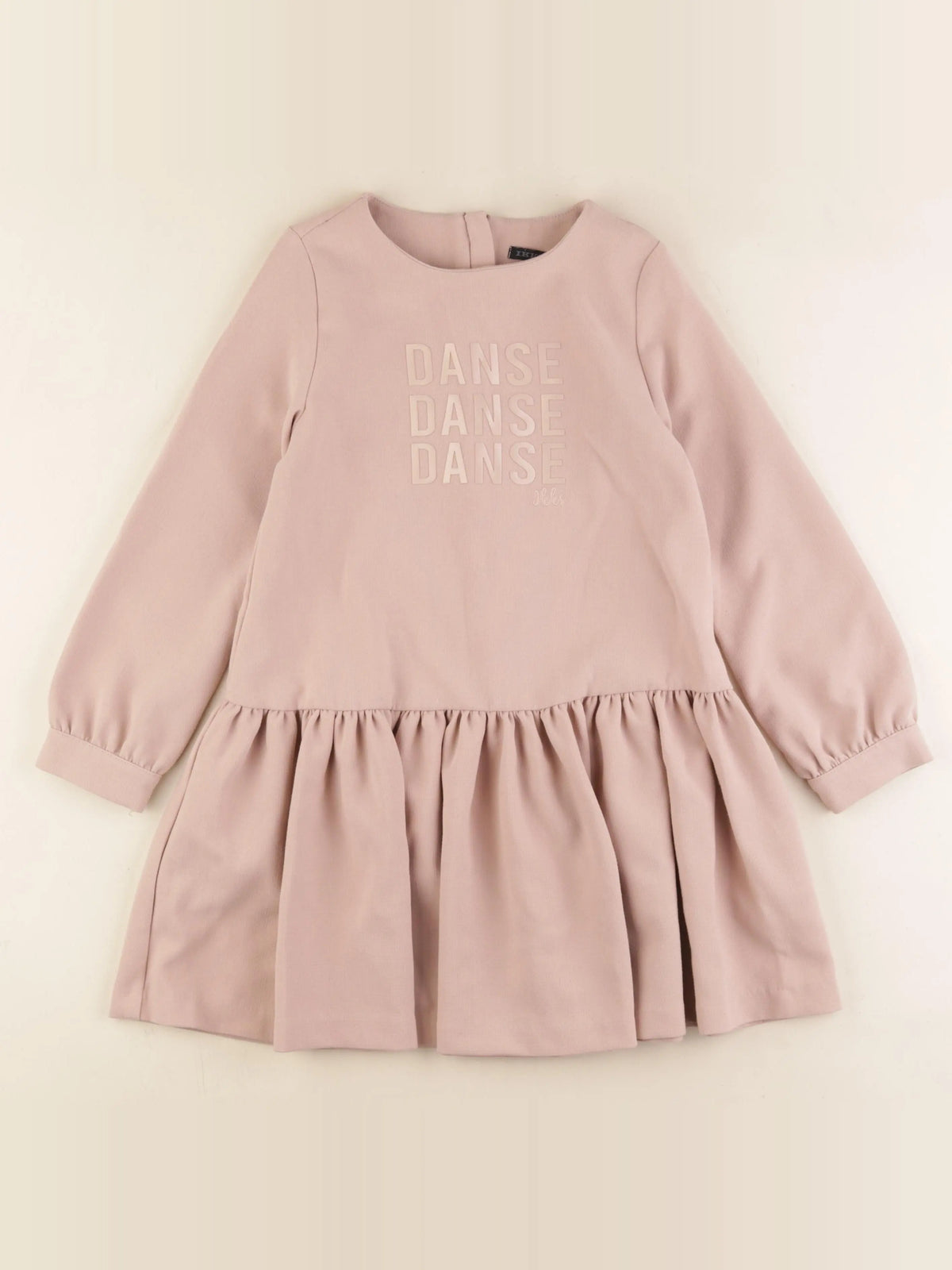 IKKS - robe rose - 8 ans