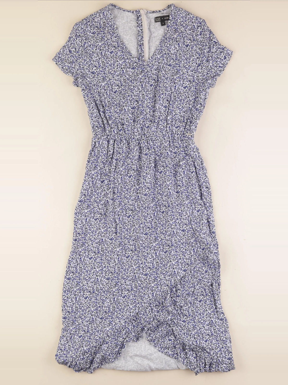 IKKS - robe bleu, blanc - 14 ans
