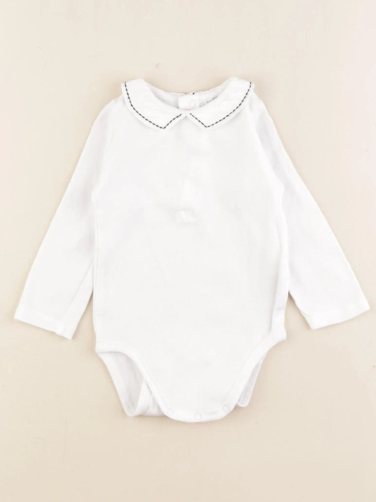 Boutchou - body à col blanc - 6 mois