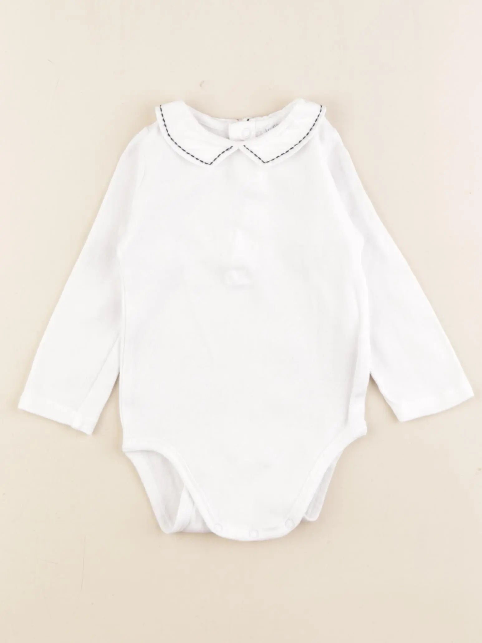 Boutchou - body à col blanc - 6 mois