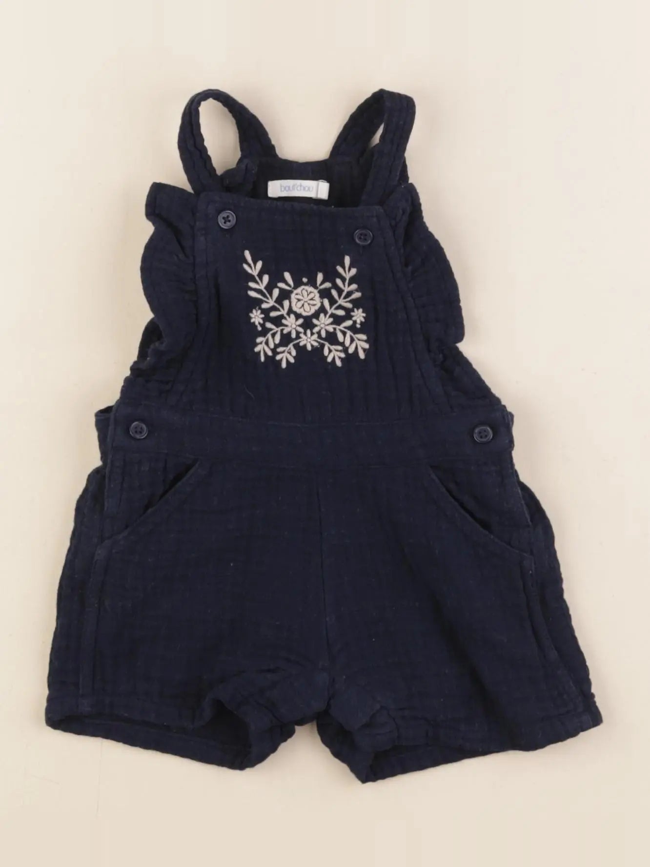 Boutchou - salopette bleu - 6 mois