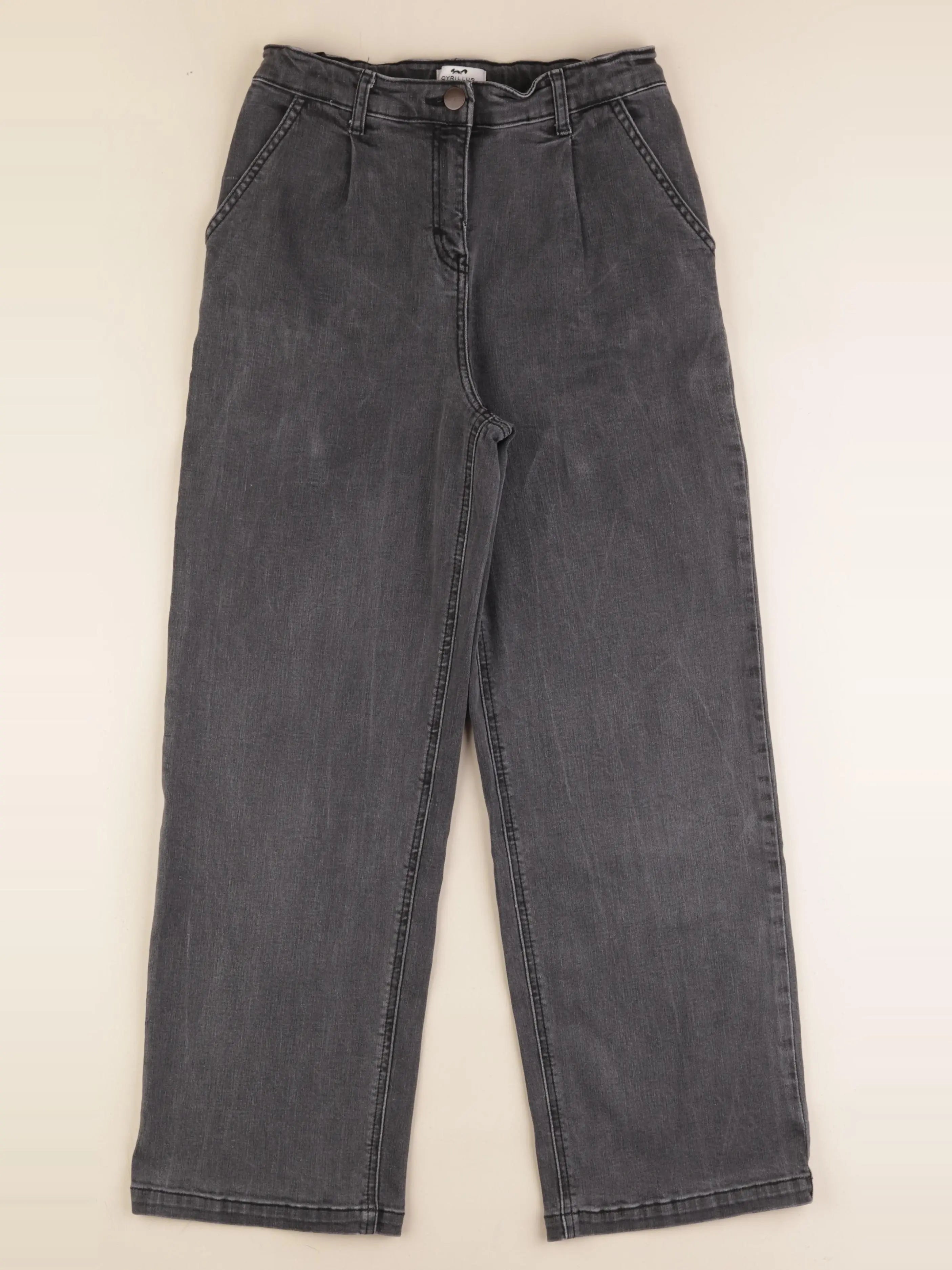 Cyrillus - pantalon gris - 12 ans