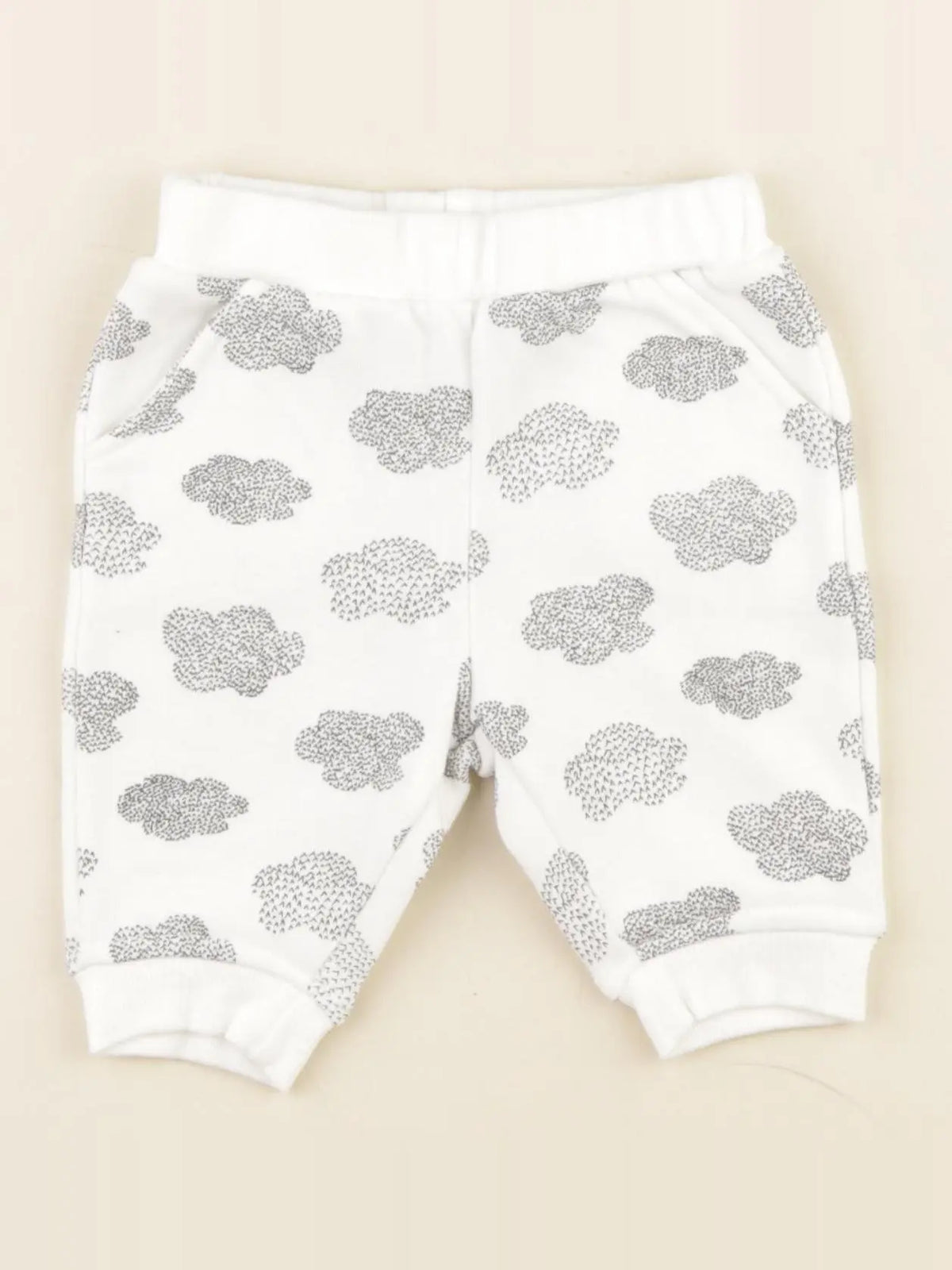 La Redoute - jogging blanc - 3 mois