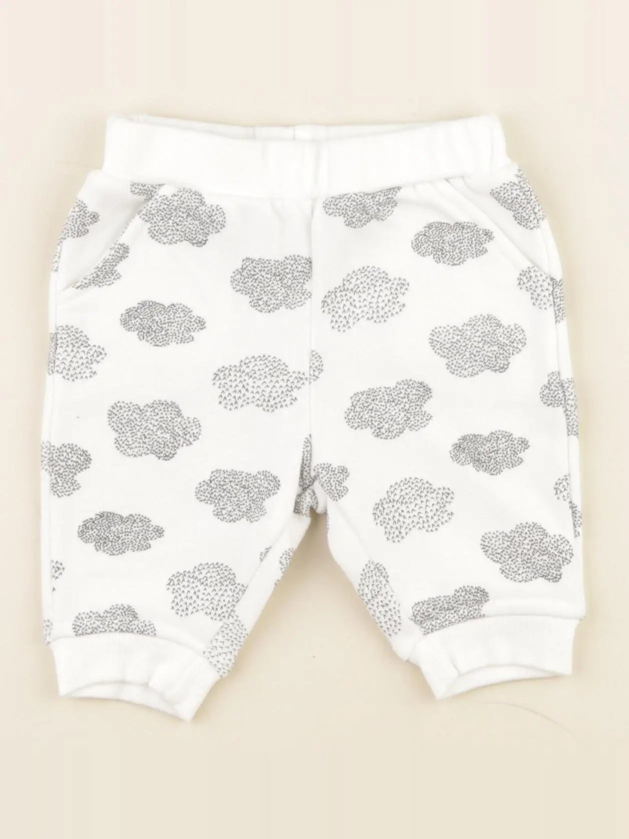 La Redoute - jogging blanc - 3 mois