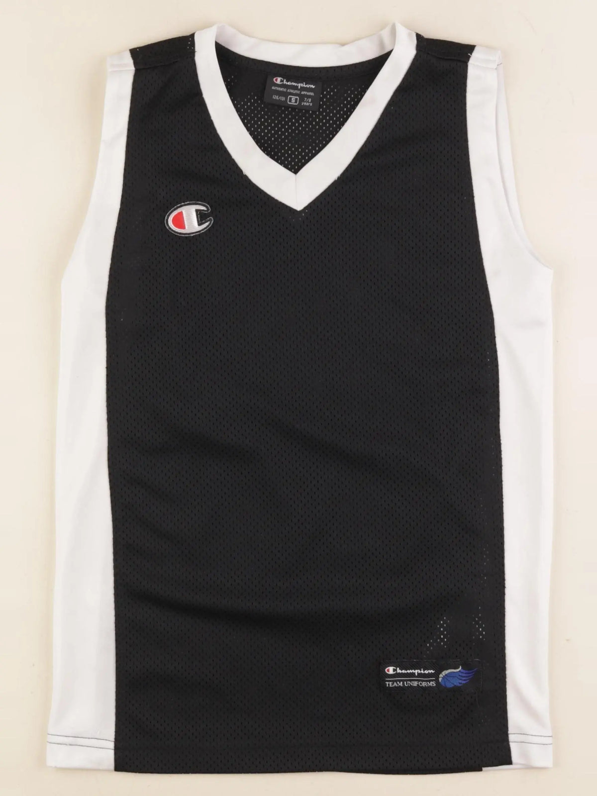 Champion  - débardeur noir - 7/8 ans