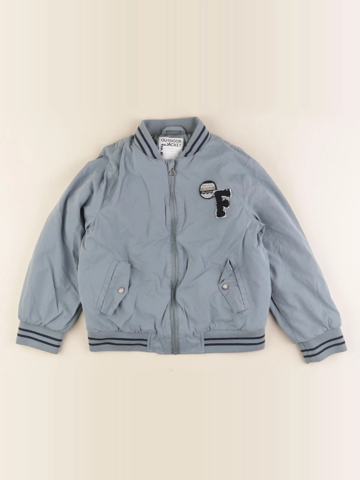Vertbaudet - veste bleu - 8 ans