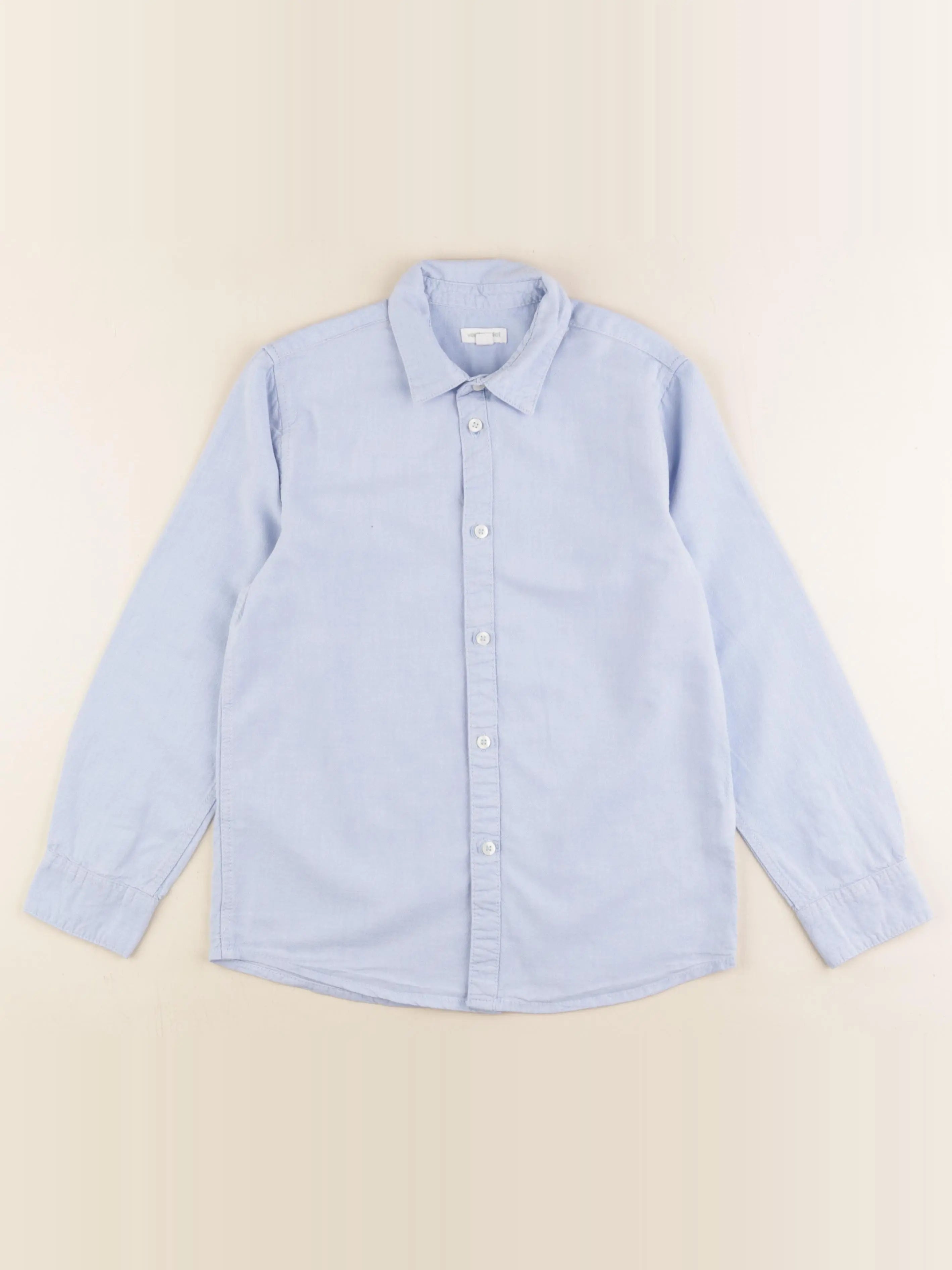 Vertbaudet - chemise bleu - 10 ans