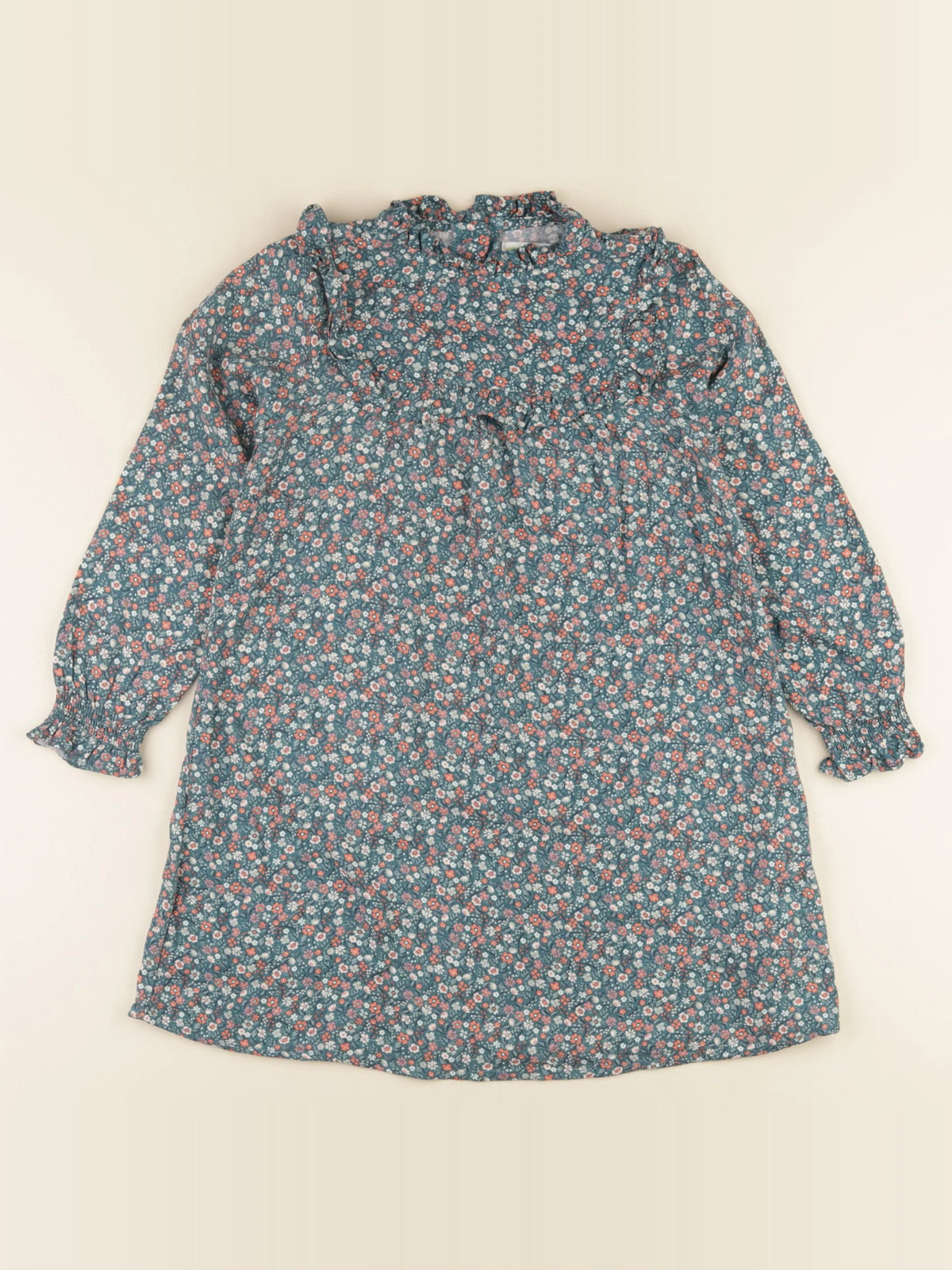 Vertbaudet - robe bleu - 8 ans