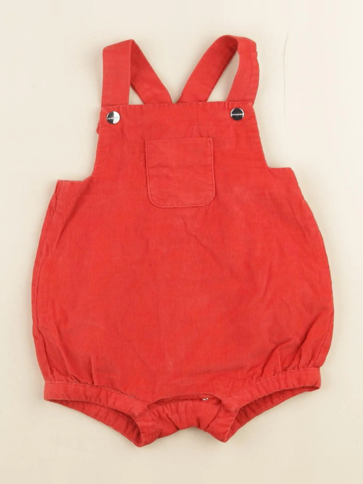 Jacadi - salopette rouge - 6 mois