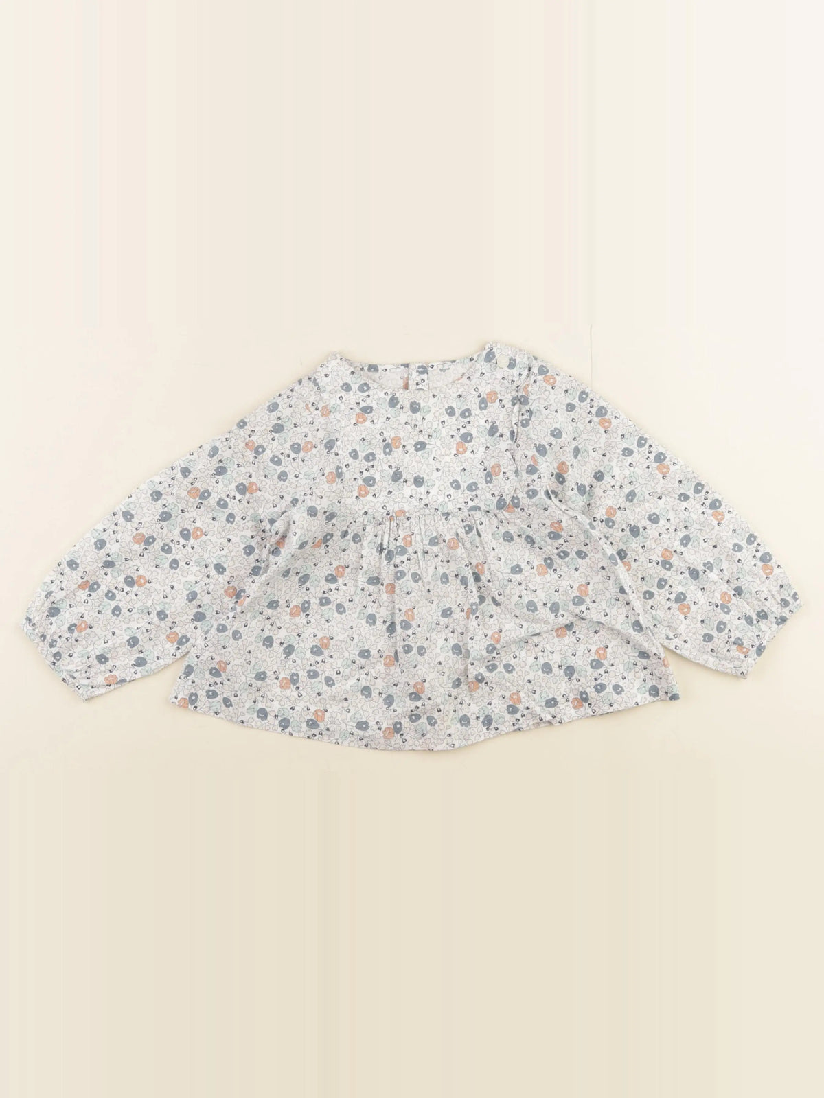 Jacadi - blouse liberty multicolore - 24 mois