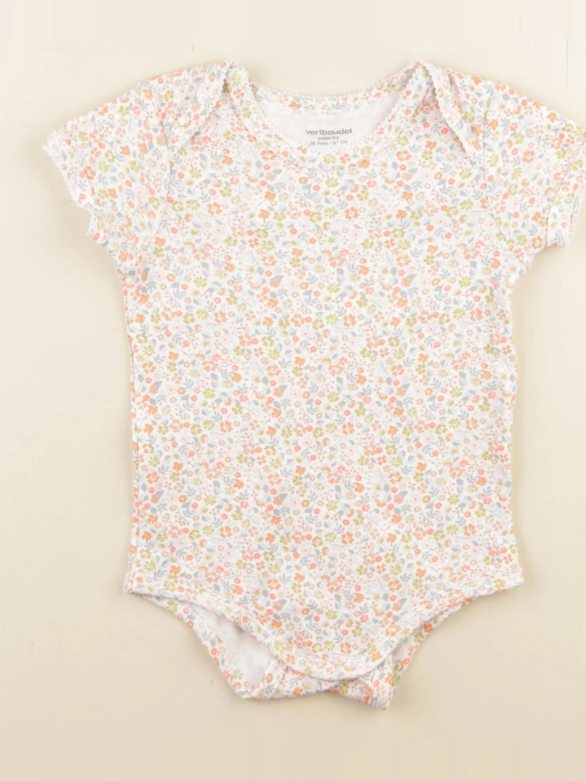 Vertbaudet - body multicolore - 36 mois